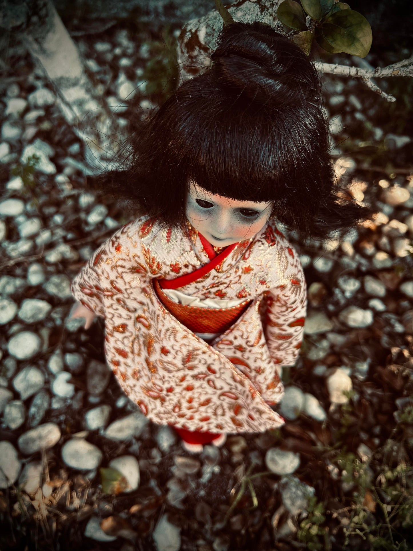 Meet Marcelina 17" Doll Porcelain Witchy Creepy Haunted Spirit Infected Scary Spooky Zombie Possessed Positive Energy Occult Gift Idea