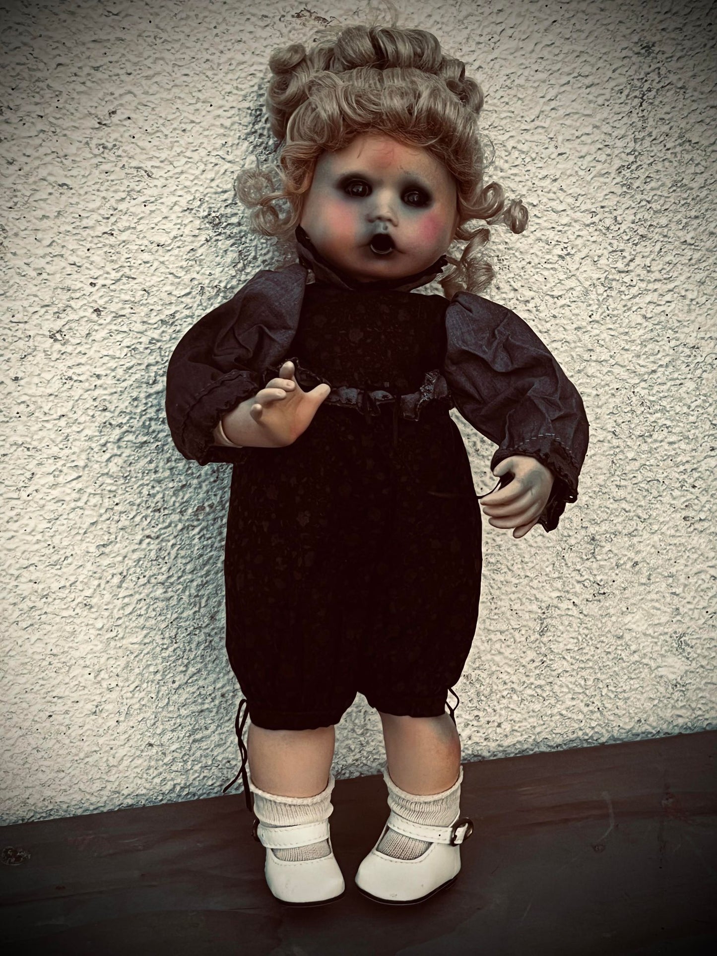 Meet Scarlett 14" Doll Porcelain Zombie Undead Witchy Creepy Haunted Spirit Infected Scary Spooky Possessed Positive Oddity Gift Idea