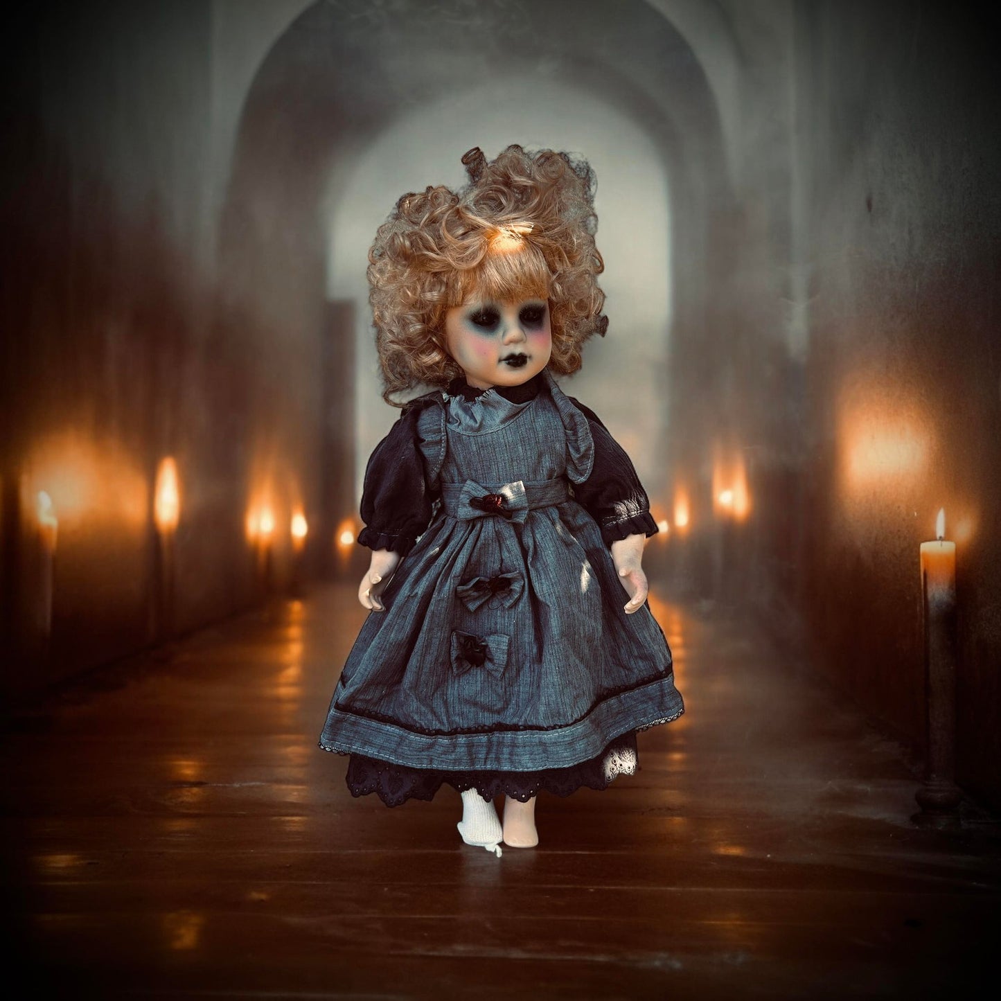 Meet Willow 15" Doll Porcelain Zombie Undead Witchy Creepy Haunted Spirit Infected Scary Spooky Possessed Positive Oddity Gift Idea