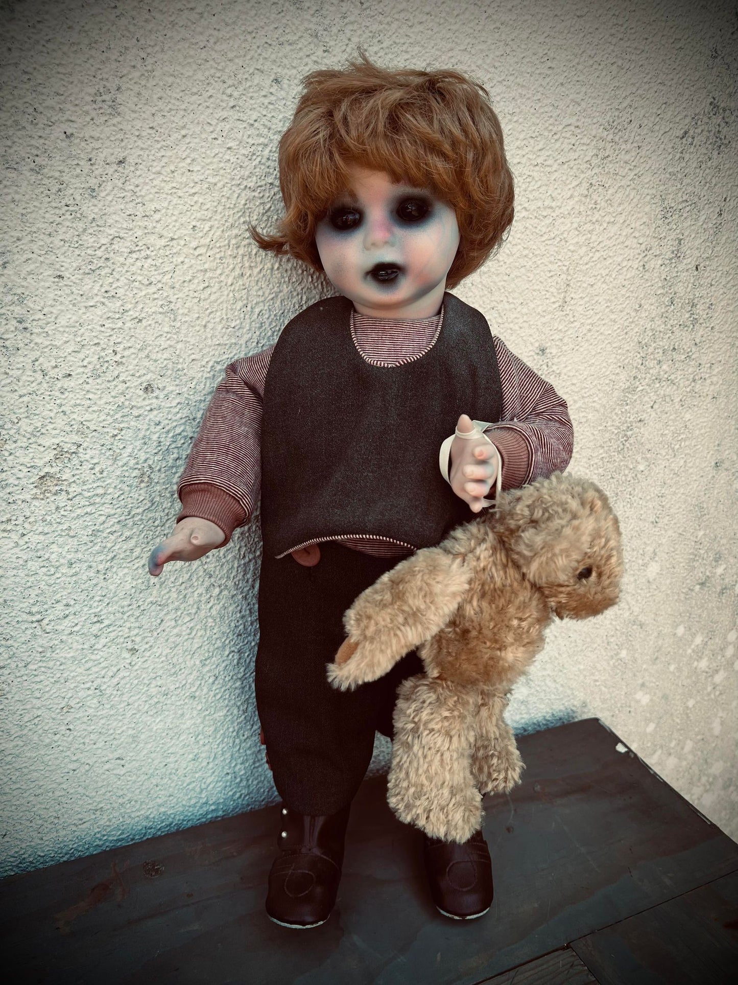 Meet Indy 22" Doll Porcelain Zombie Undead Witchy Creepy Haunted Spirit Infected Scary Spooky Possessed Positive Oddity Gift Idea