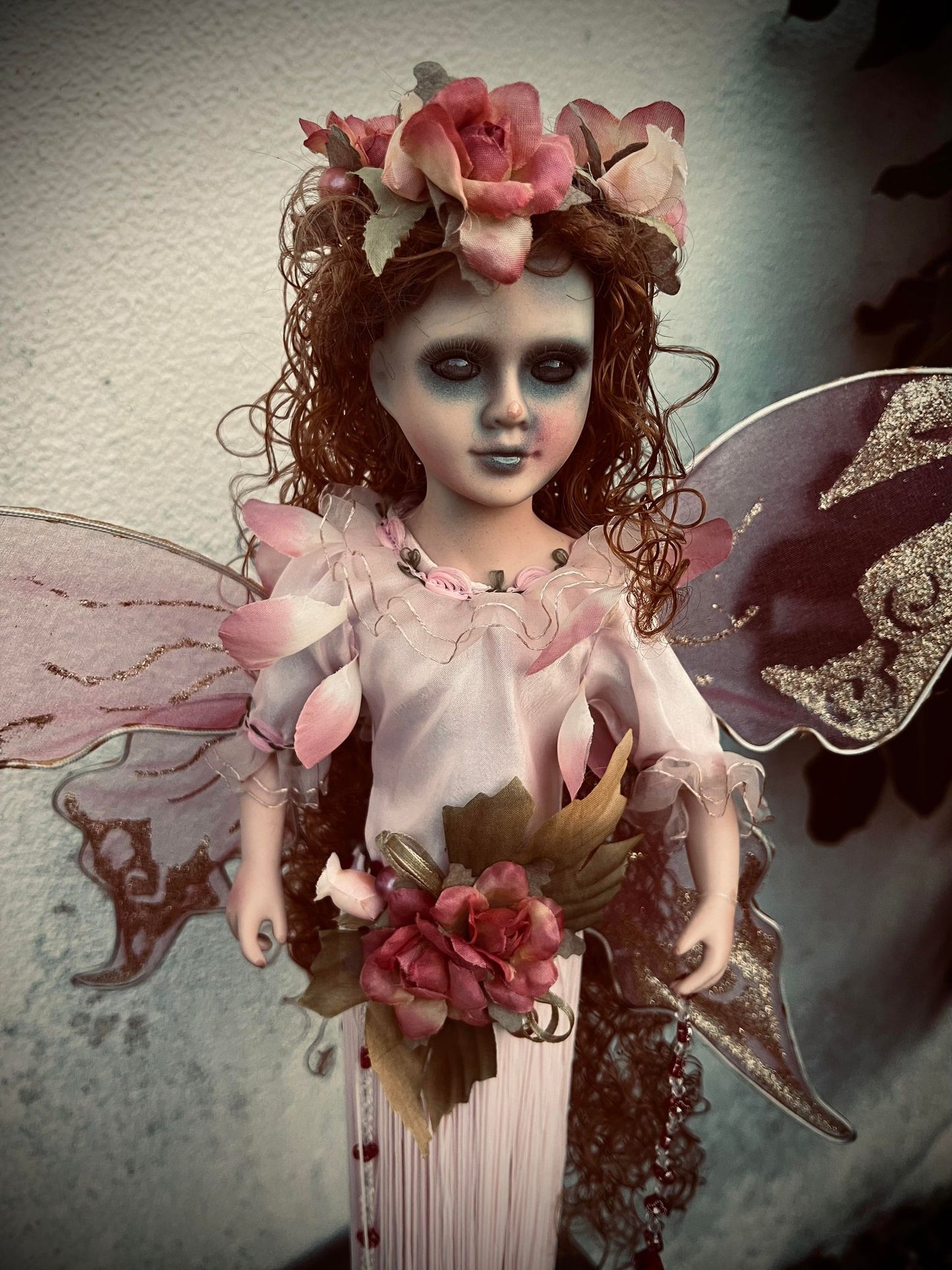 Meet Willow 27" Fairy Doll Porcelain Magical Undead Witchy Creepy Haunted Spirit Infected Scary Spooky Possessed Positive Oddity Gift Idea