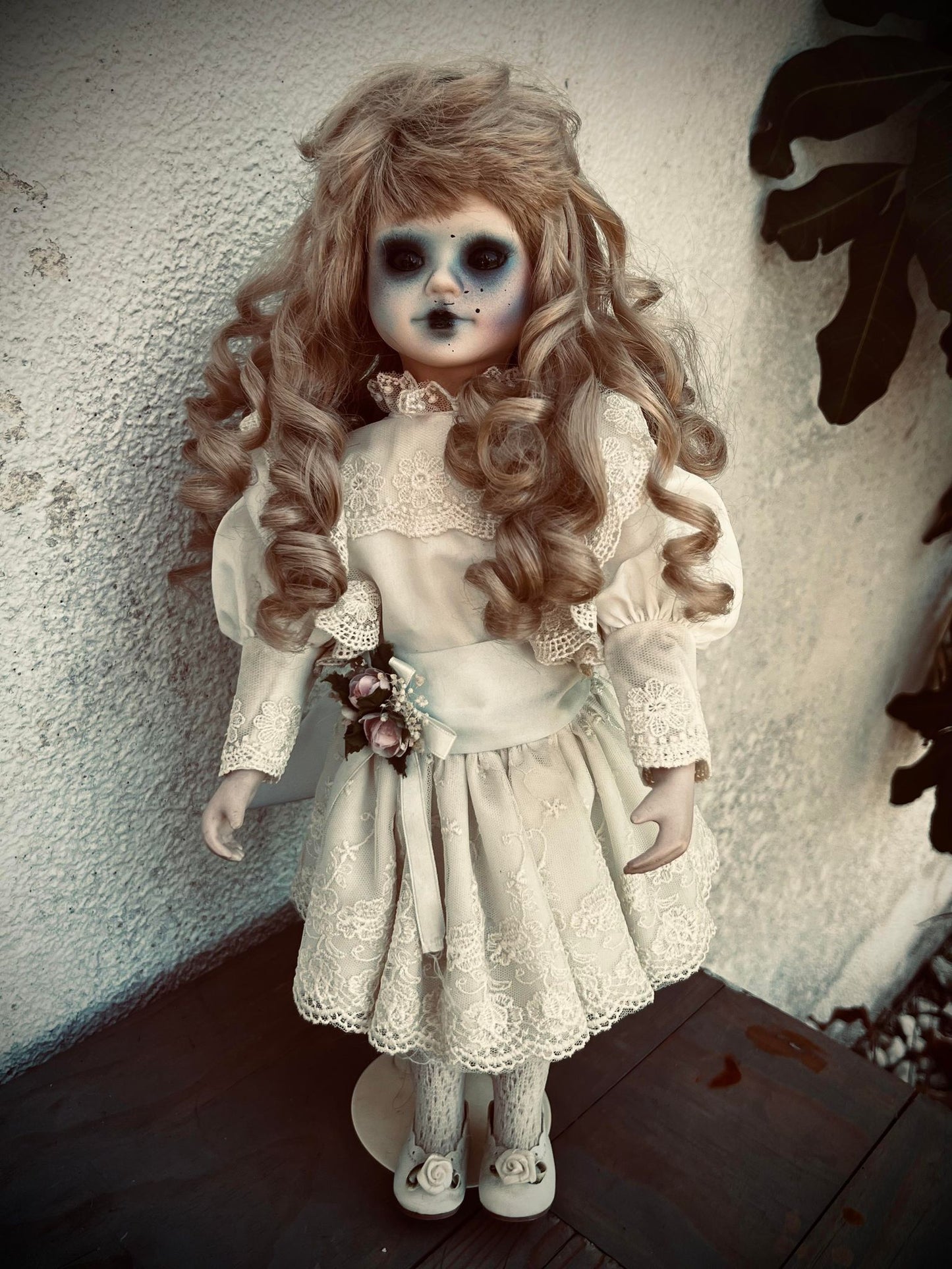 Meet Stella 17" Doll Porcelain Zombie Undead Witchy Creepy Haunted Spirit Infected Scary Spooky Possessed Positive Oddity Gift Idea