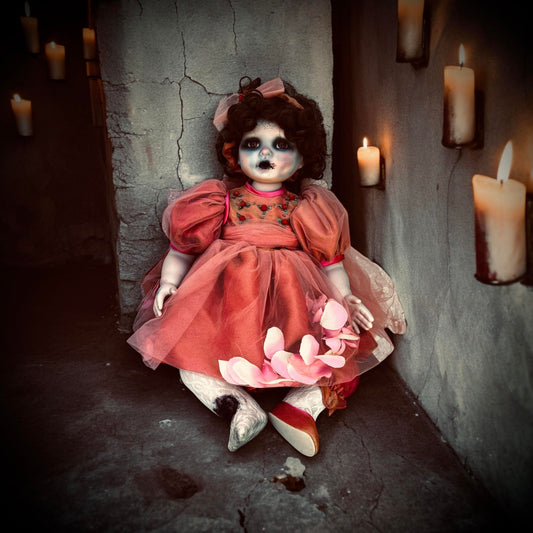 Meet Stella 25" Large Doll Porcelain Zombie Undead Witchy Creepy Haunted Spirit Infected Scary Spooky Possessed Positive Oddity Gift Idea