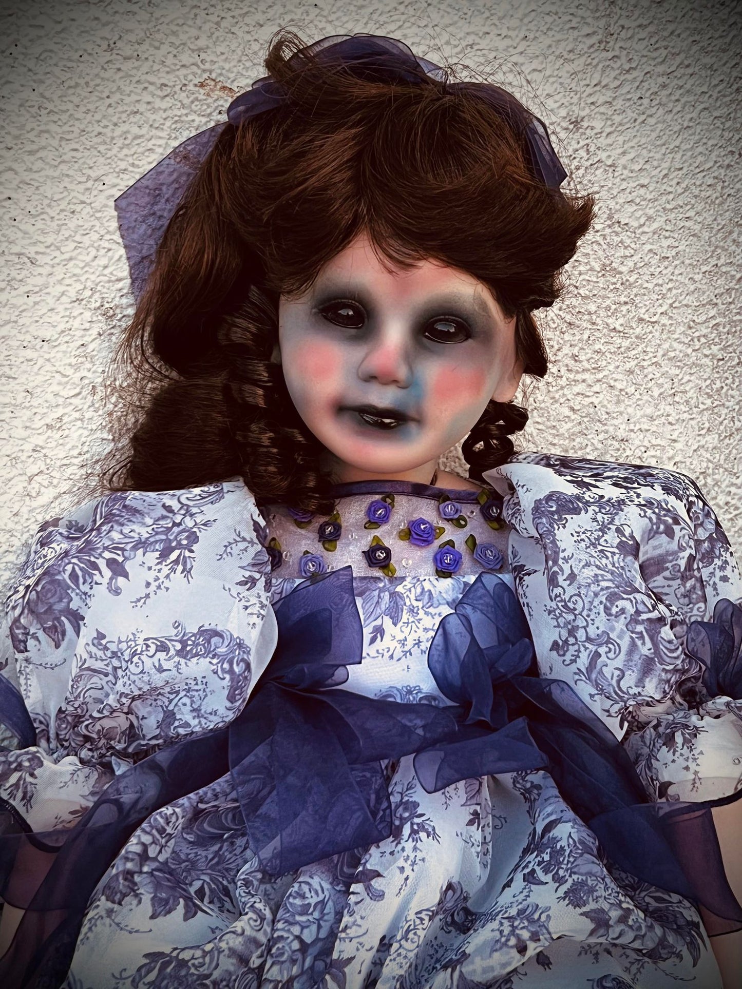 Meet Violet 26" Large Doll Porcelain Zombie Undead Witchy Creepy Haunted Spirit Infected Scary Spooky Possessed Positive Oddity Gift Idea