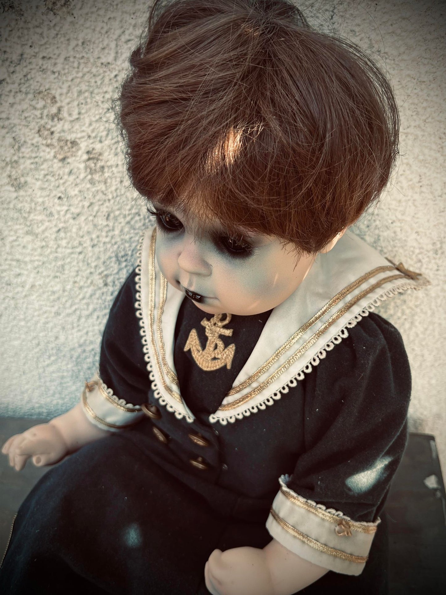 Meet Georgia 21" Doll Porcelain Zombie Undead Witchy Creepy Haunted Spirit Infected Scary Spooky Possessed Positive Oddity Gift Idea