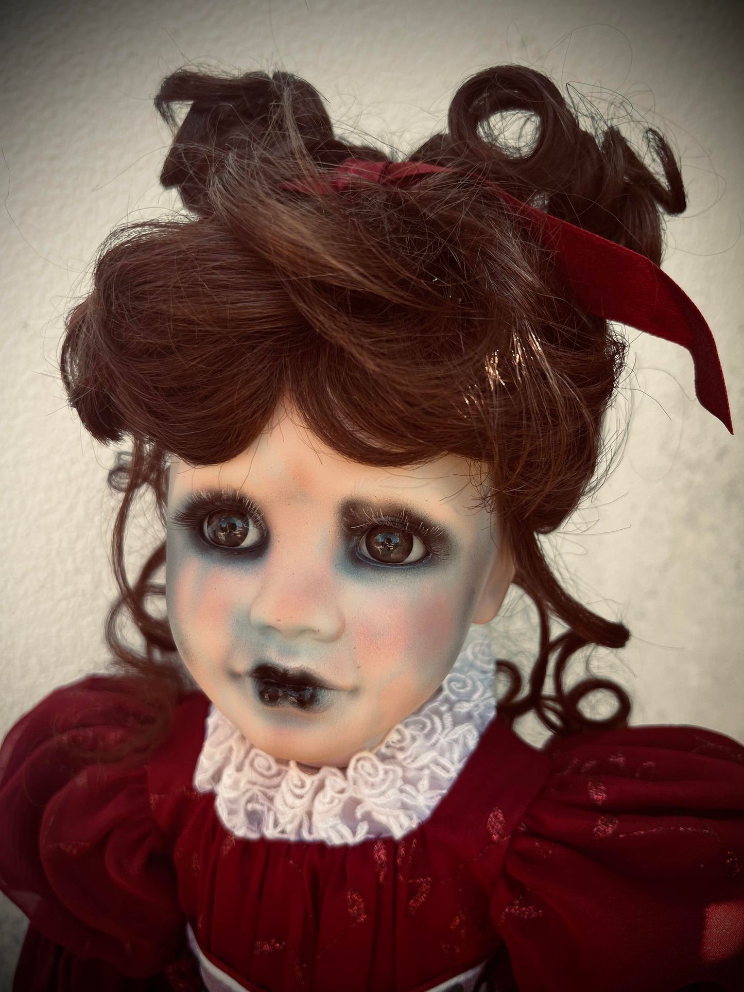 Meet Valentina 26" Large Doll Porcelain Zombie Undead Witchy Creepy Haunted Spirit Infected Scary Spooky Possessed Positive Oddity Gift Idea