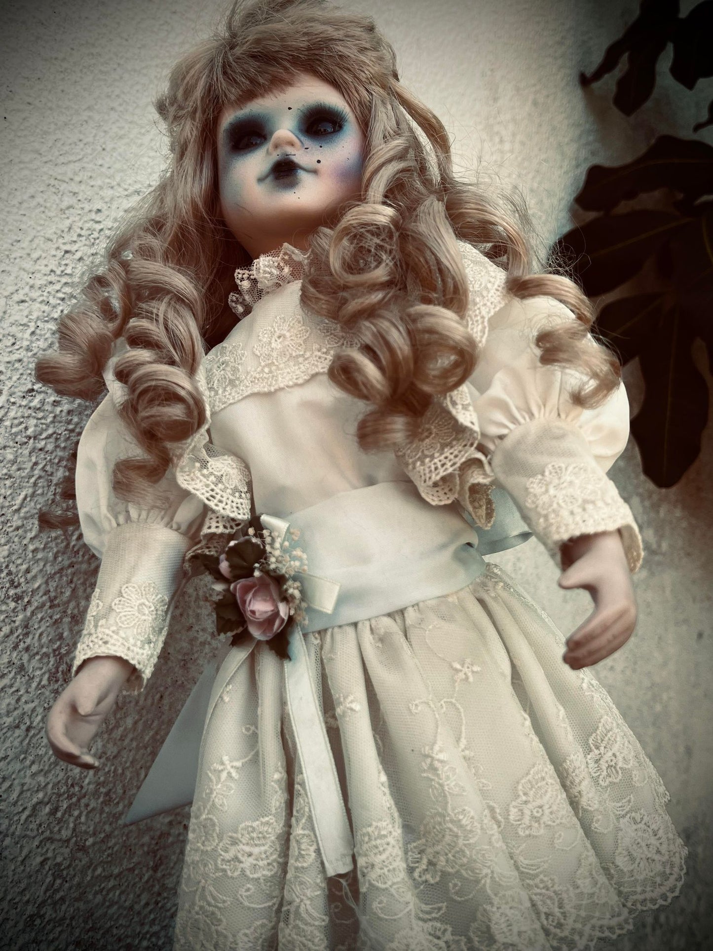 Meet Stella 17" Doll Porcelain Zombie Undead Witchy Creepy Haunted Spirit Infected Scary Spooky Possessed Positive Oddity Gift Idea