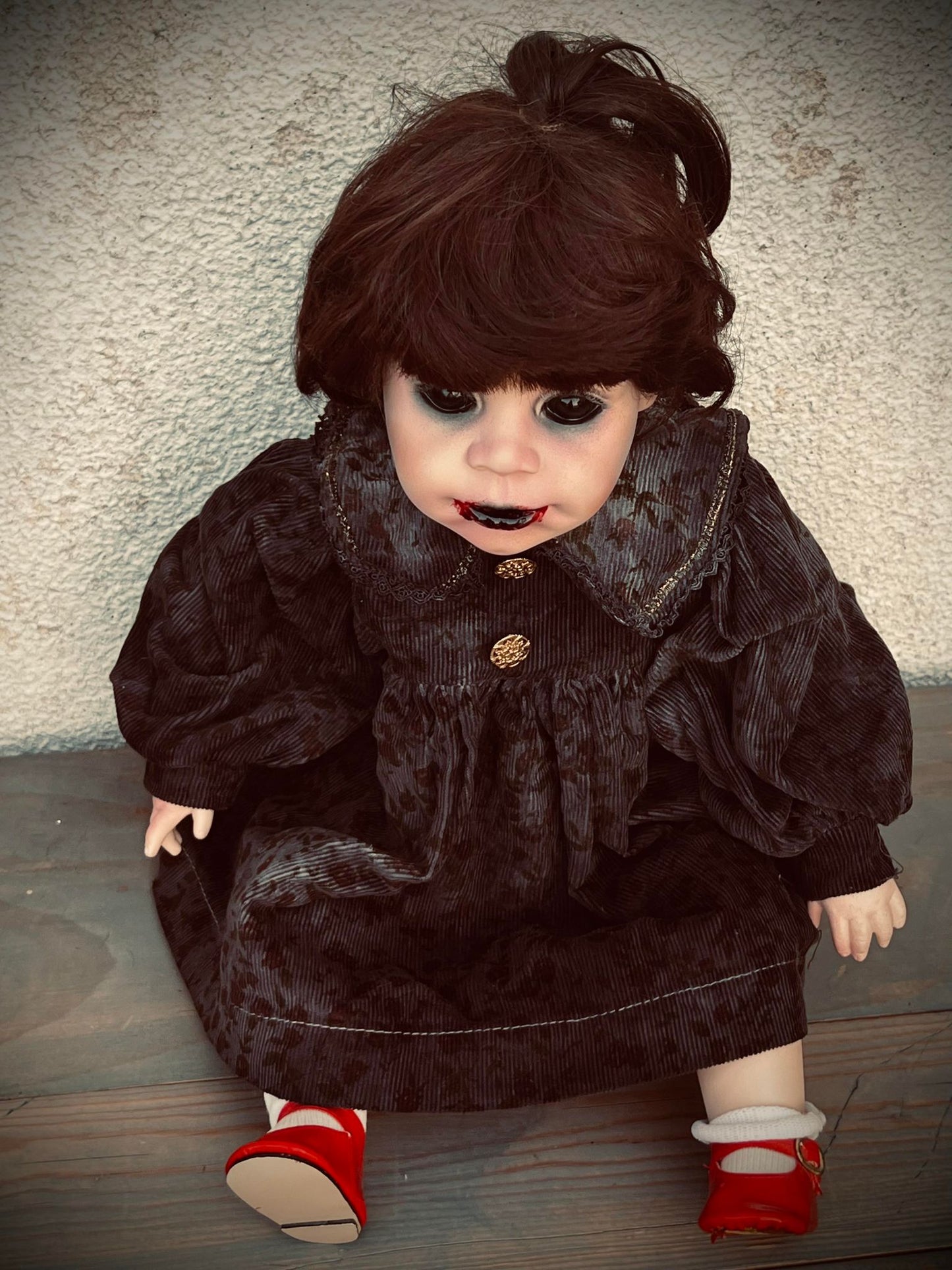 Meet Hazel 24" Doll Porcelain Zombie Undead Witchy Creepy Haunted Spirit Infected Scary Spooky Possessed Positive Oddity Gift Idea