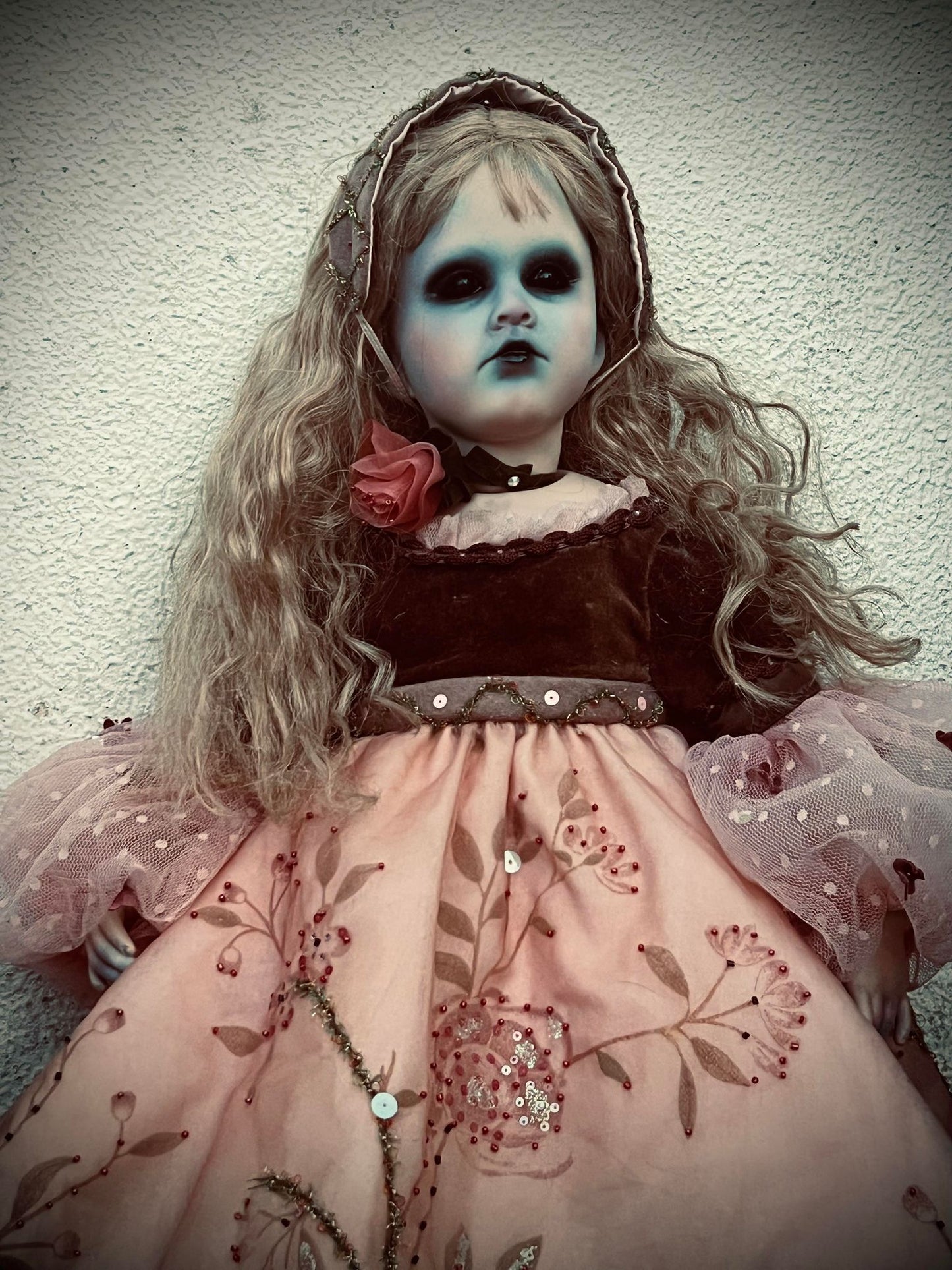 Meet Emily 22" Doll Porcelain Zombie Undead Witchy Creepy Haunted Spirit Infected Scary Spooky Possessed Positive Oddity Gift Idea