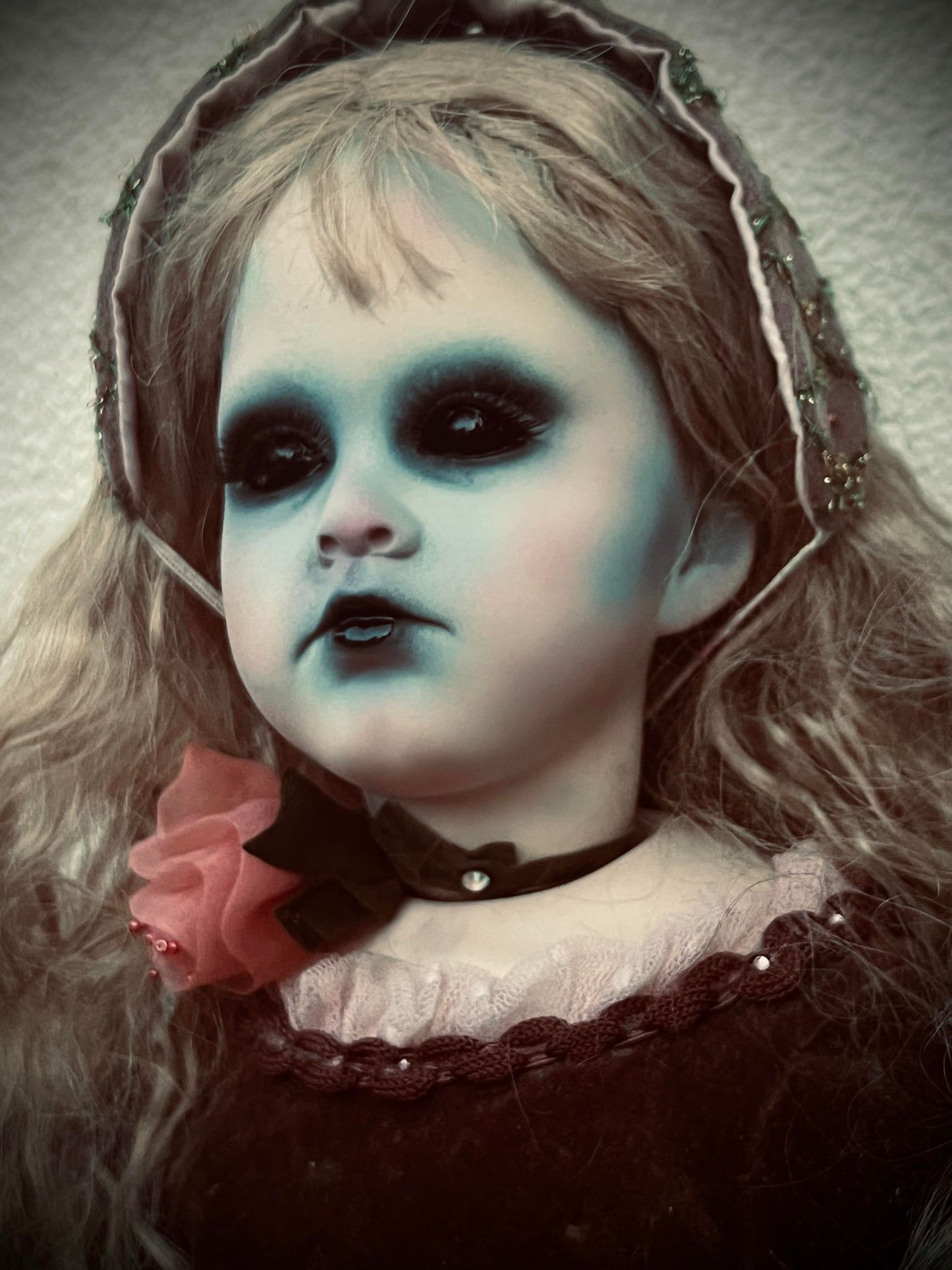 Meet Emily 22" Doll Porcelain Zombie Undead Witchy Creepy Haunted Spirit Infected Scary Spooky Possessed Positive Oddity Gift Idea