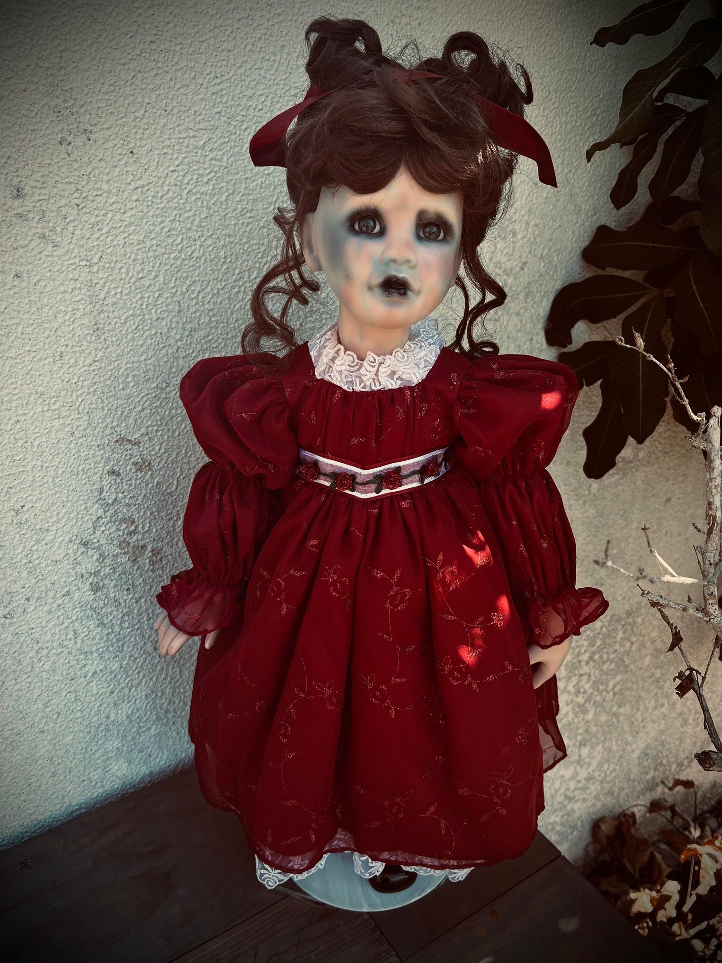 Meet Valentina 26" Large Doll Porcelain Zombie Undead Witchy Creepy Haunted Spirit Infected Scary Spooky Possessed Positive Oddity Gift Idea