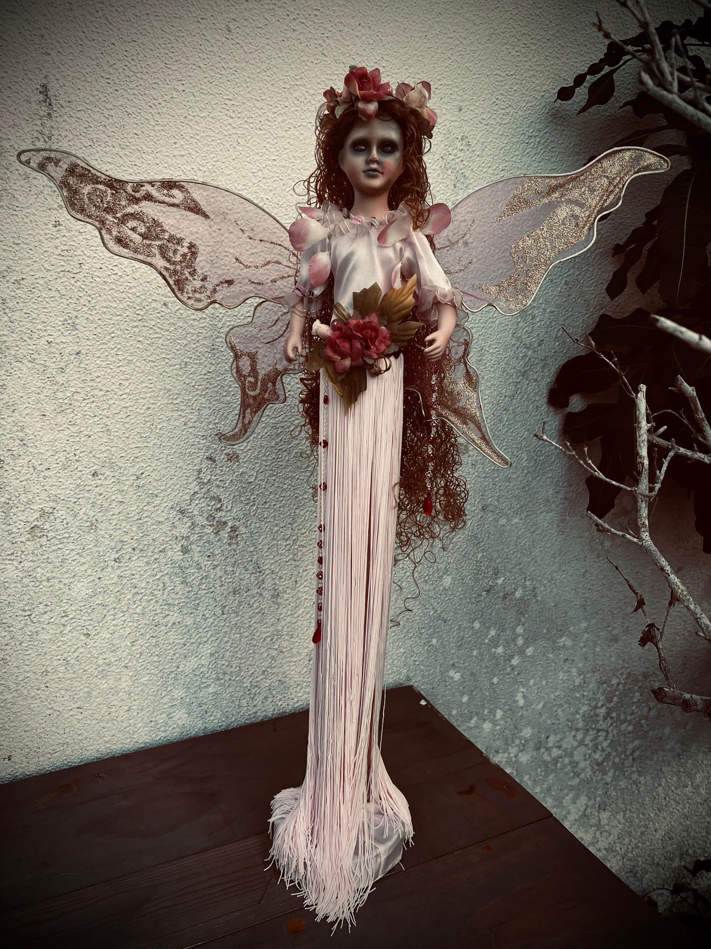 Meet Willow 27" Fairy Doll Porcelain Magical Undead Witchy Creepy Haunted Spirit Infected Scary Spooky Possessed Positive Oddity Gift Idea