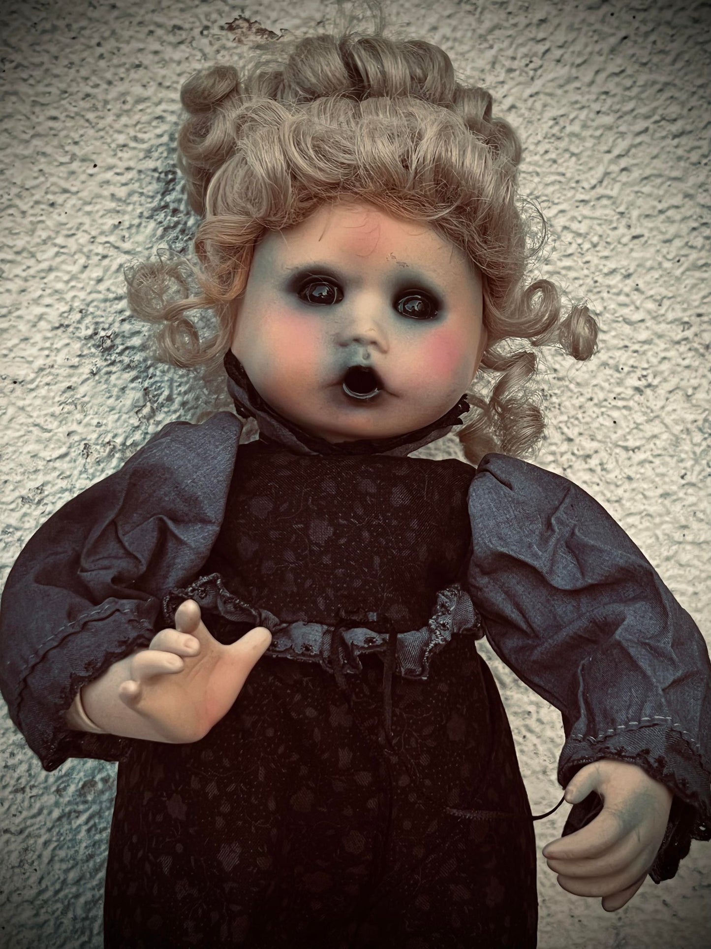 Meet Scarlett 14" Doll Porcelain Zombie Undead Witchy Creepy Haunted Spirit Infected Scary Spooky Possessed Positive Oddity Gift Idea