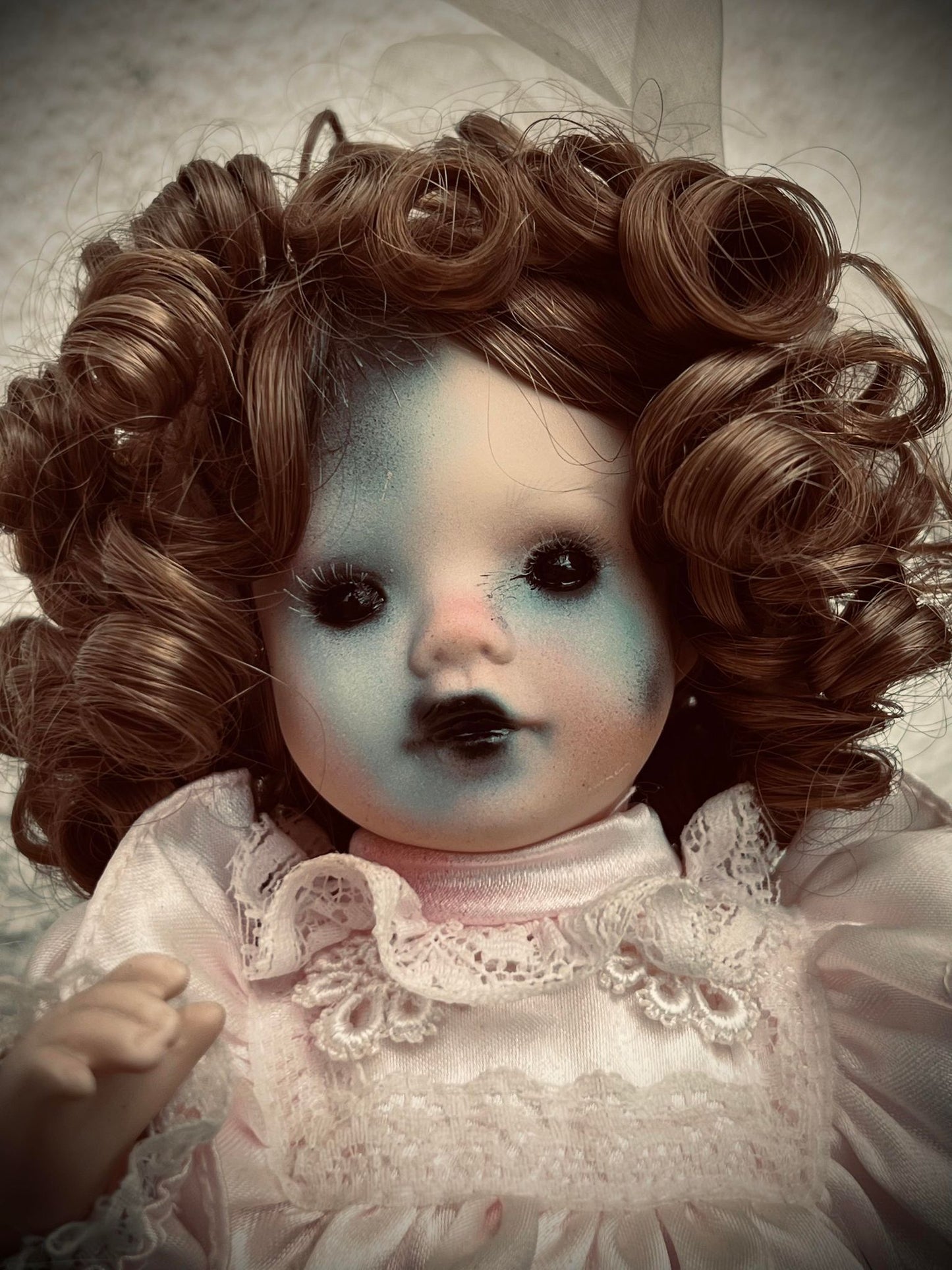 Meet Victoria 11" Doll Porcelain Mini Haunt Zombie Undead Witchy Creepy Haunted Spirit Infected Scary Spooky Possessed Positive Oddity Gift