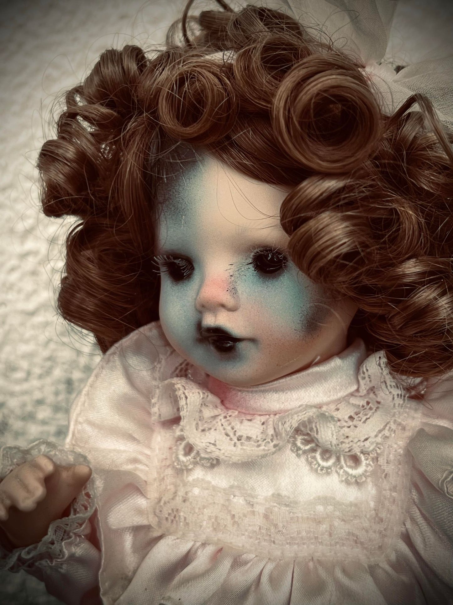 Meet Victoria 11" Doll Porcelain Mini Haunt Zombie Undead Witchy Creepy Haunted Spirit Infected Scary Spooky Possessed Positive Oddity Gift