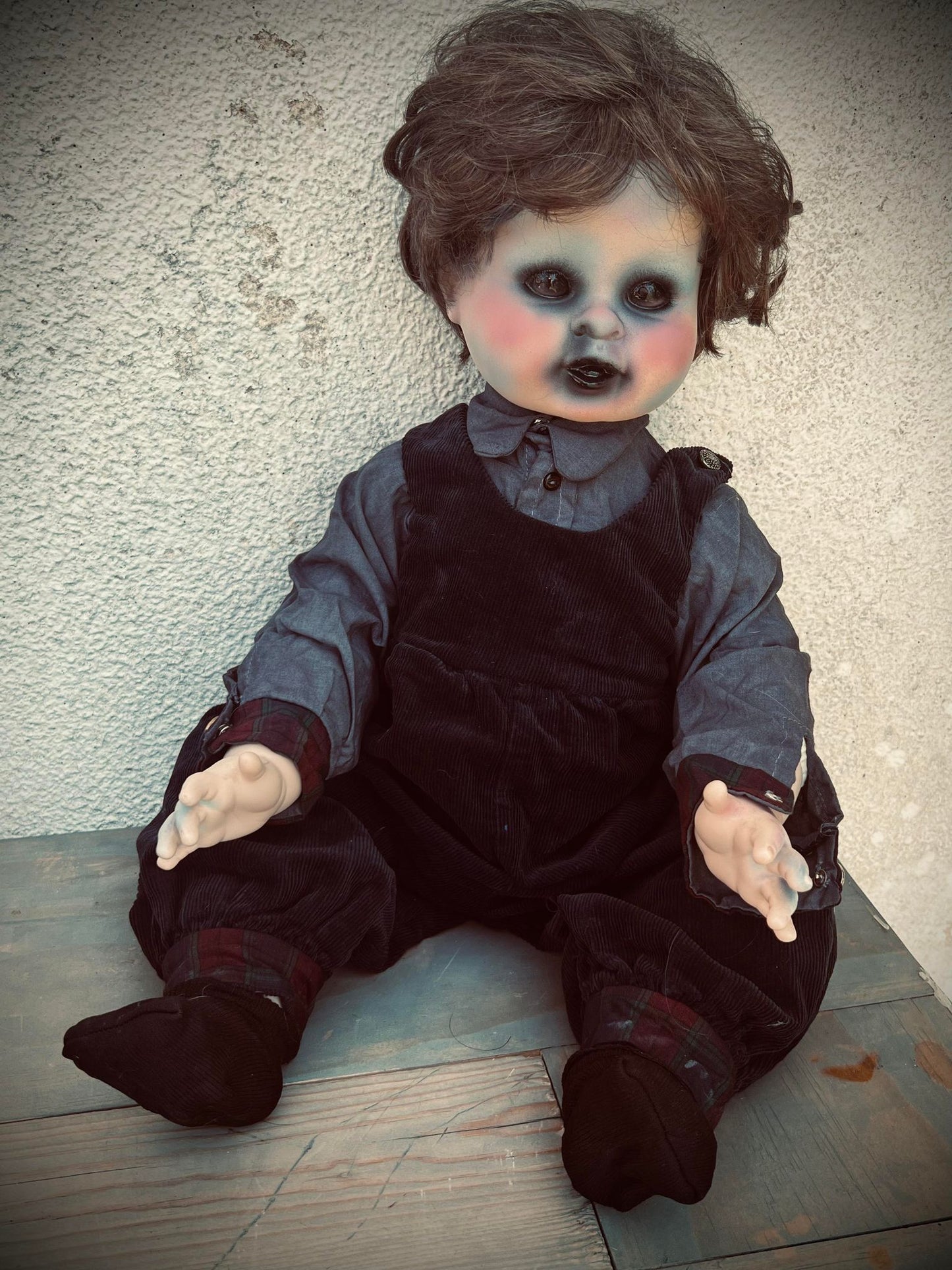 Meet Eden 22" Doll Porcelain Zombie Undead Witchy Creepy Haunted Spirit Infected Scary Spooky Possessed Positive Oddity Gift Idea