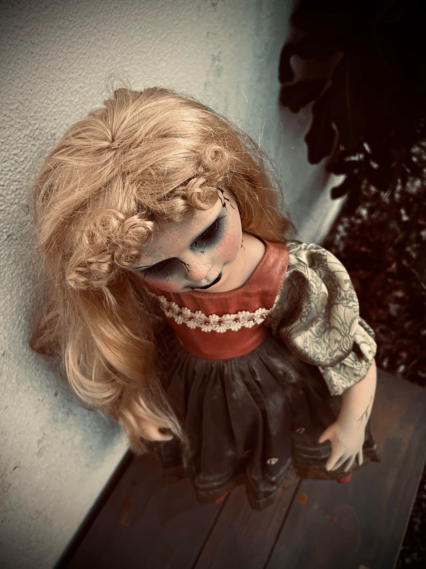 Meet Nova 29" Large Doll Porcelain Zombie Undead Witchy Creepy Haunted Spirit Infected Scary Spooky Possessed Positive Oddity Gift Idea