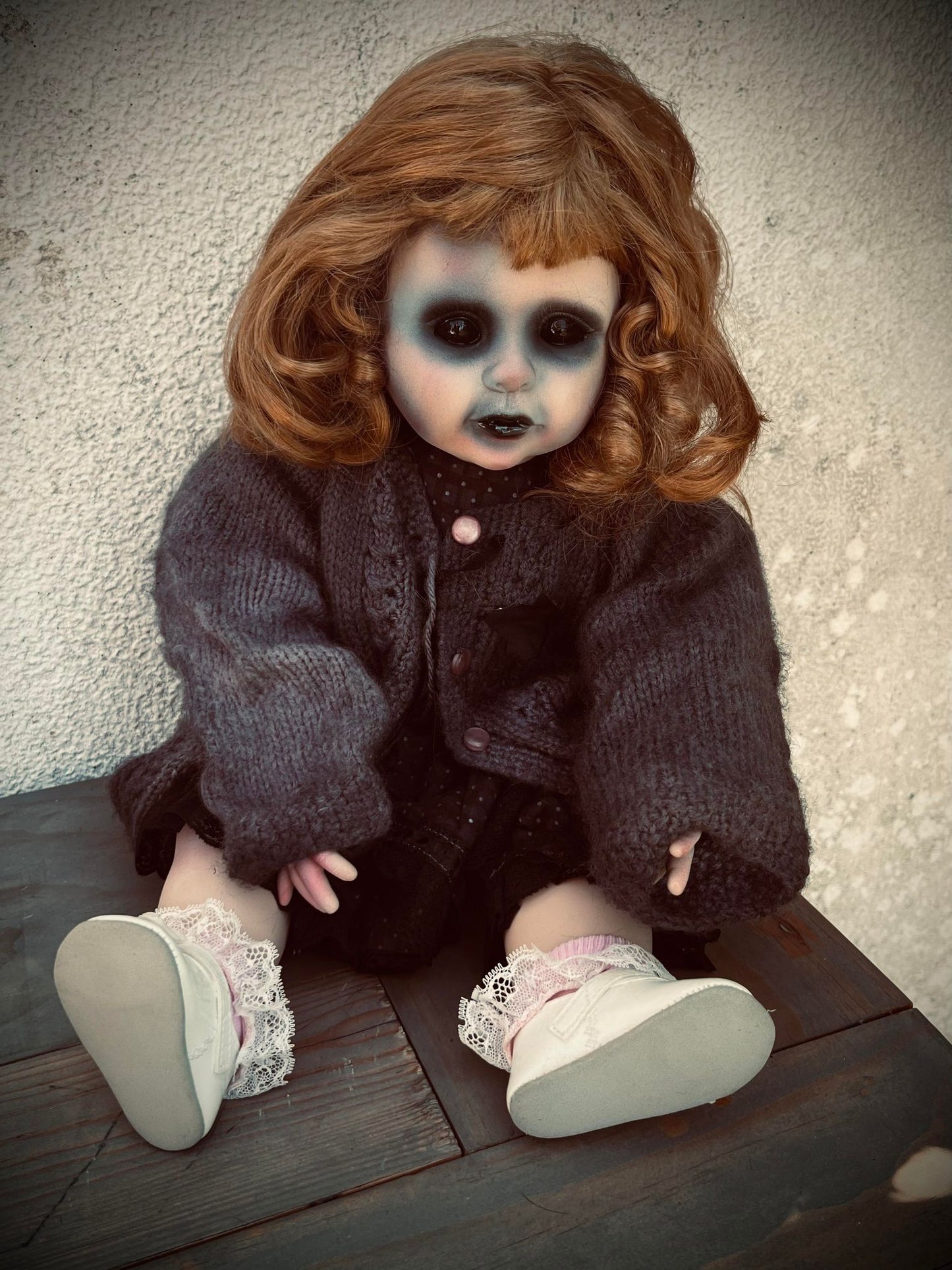 Meet Hannah 25" Doll Porcelain Zombie Undead Witchy Creepy Haunted Spirit Infected Scary Spooky Possessed Positive Oddity Gift Idea