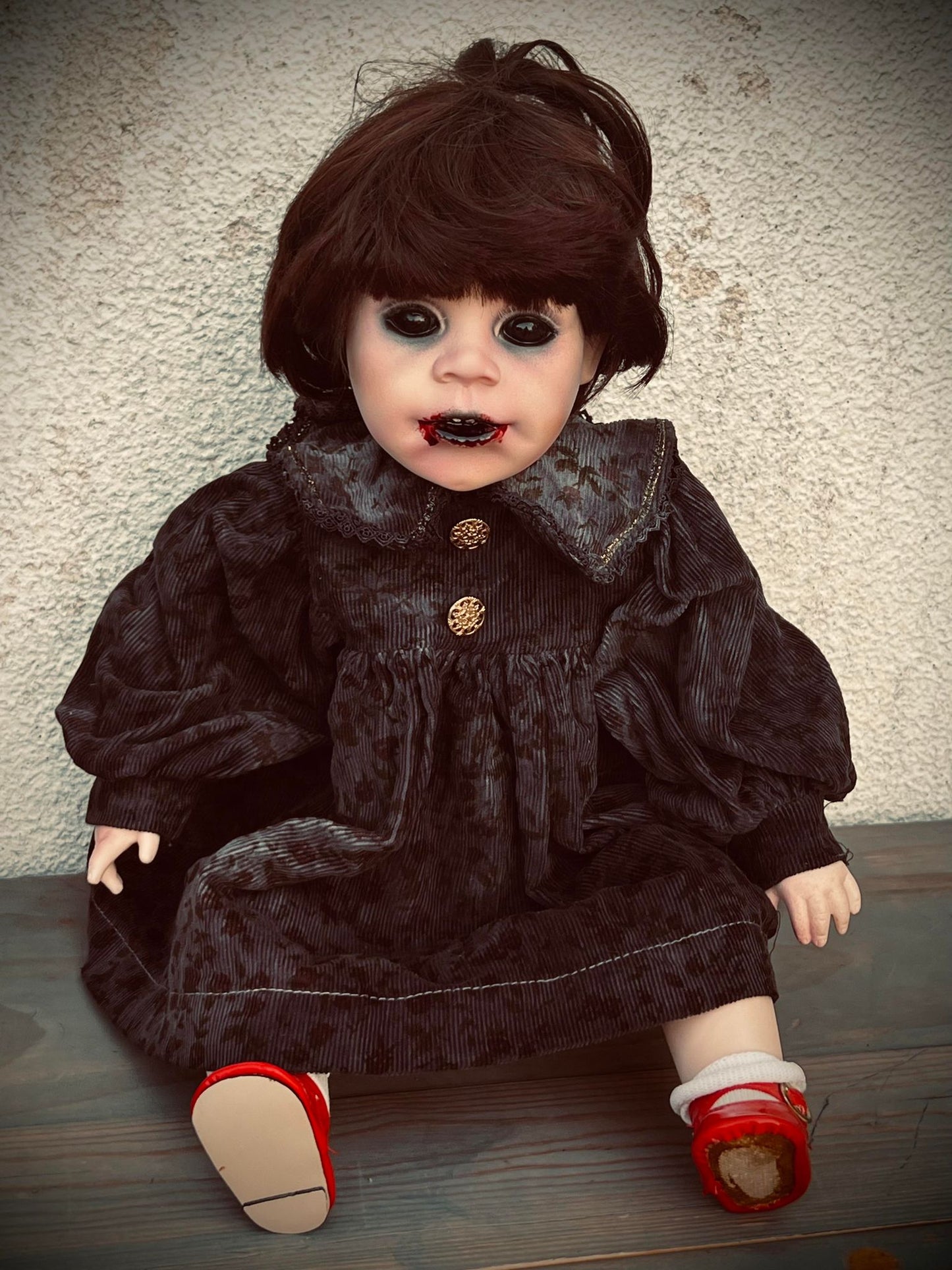 Meet Hazel 24" Doll Porcelain Zombie Undead Witchy Creepy Haunted Spirit Infected Scary Spooky Possessed Positive Oddity Gift Idea