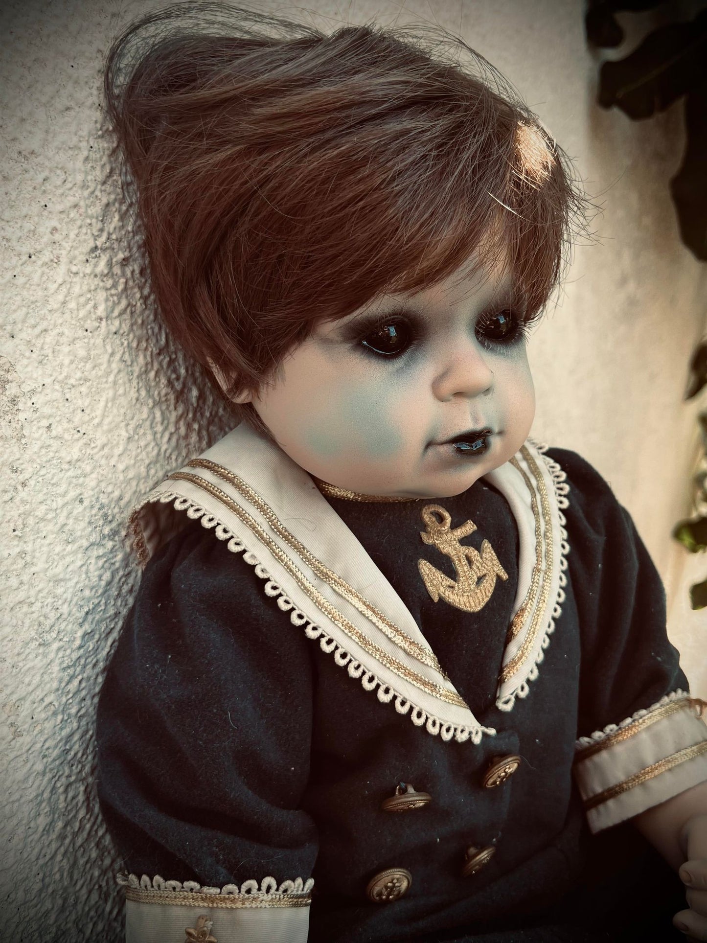 Meet Georgia 21" Doll Porcelain Zombie Undead Witchy Creepy Haunted Spirit Infected Scary Spooky Possessed Positive Oddity Gift Idea