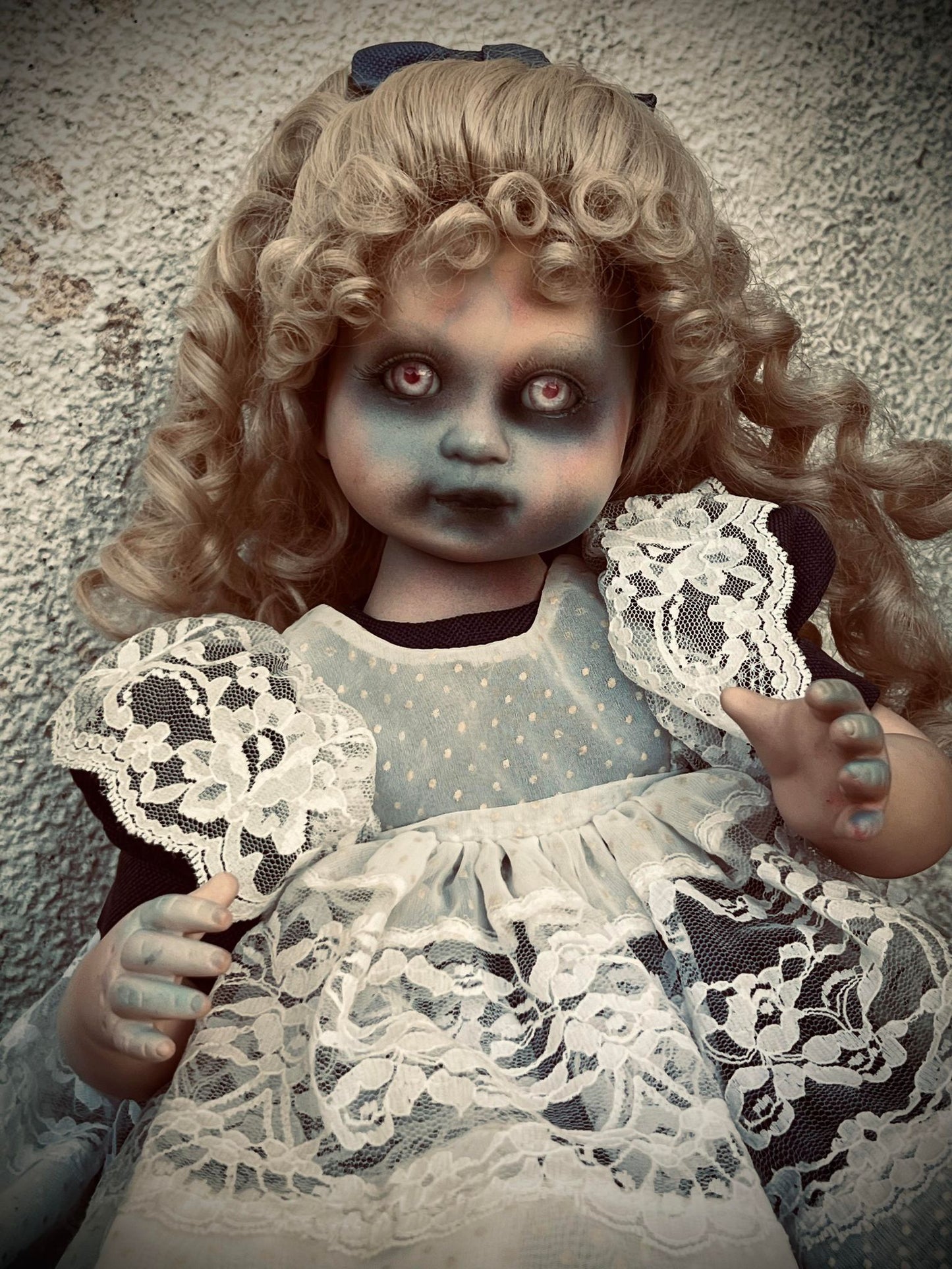 Meet Lily 18" Doll Porcelain Zombie Undead Witchy Creepy Haunted Spirit Infected Scary Spooky Possessed Positive Oddity Gift Idea