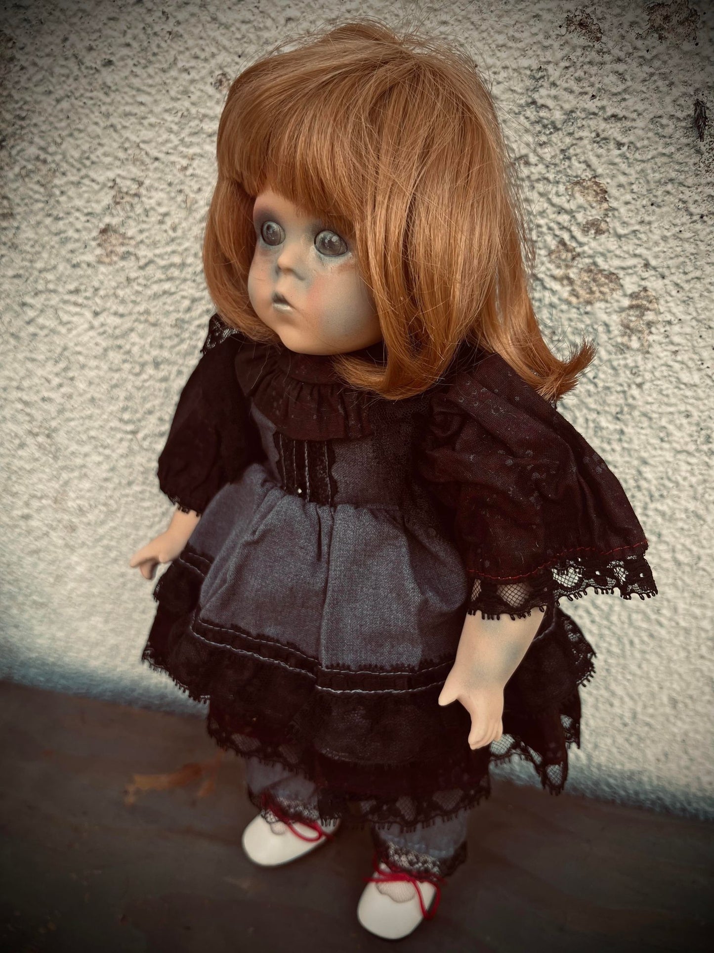 Meet Vivian 13" Doll Porcelain Zombie Undead Witchy Creepy Haunted Spirit Infected Scary Spooky Possessed Positive Oddity Gift Idea