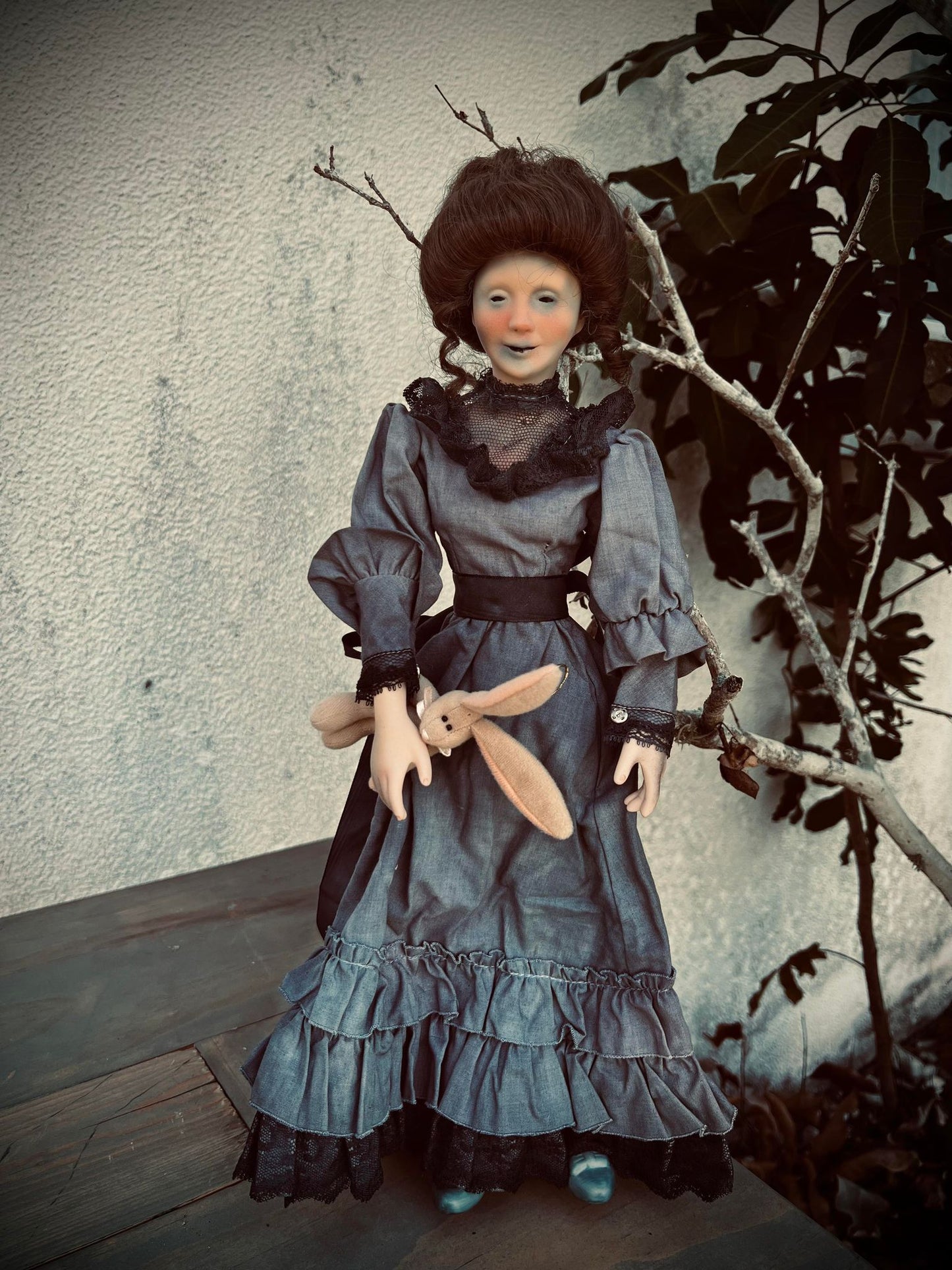 Meet Evangelina 17" Doll Porcelain Witchy Creepy Haunted Spirit Infected Scary Spooky Possessed Positive Energy Oddity Gift Idea Vessel