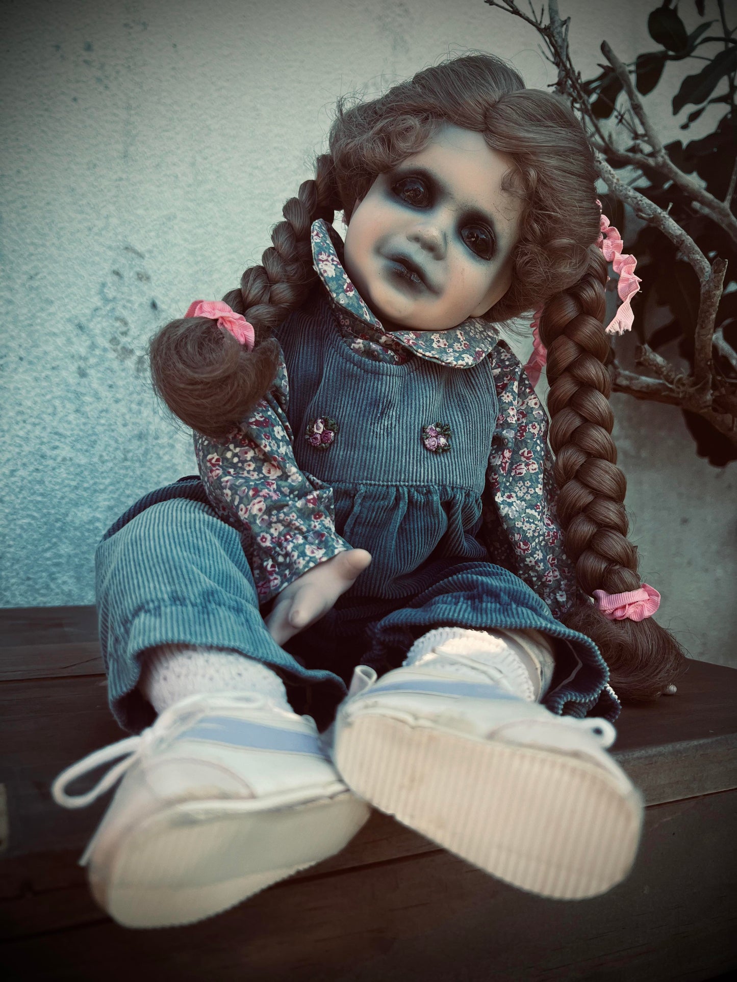 Meet Myrtle 18" Doll Porcelain Witchy Creepy Haunted Spirit Infected Scary Spooky Zombie Possessed Positive Energy Oddity Gift Idea Vessel