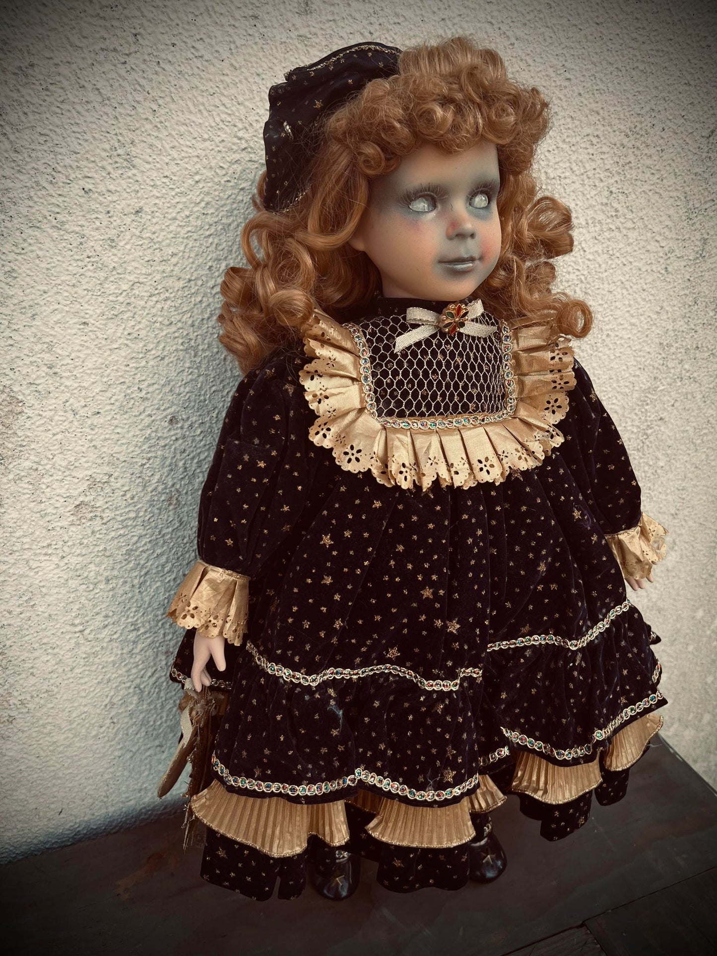 Meet Hettie 22" Doll Porcelain Witchy Creepy Haunted Spirit Infected Scary Spooky Possessed Positive Energy Oddity Gift Idea Vessel