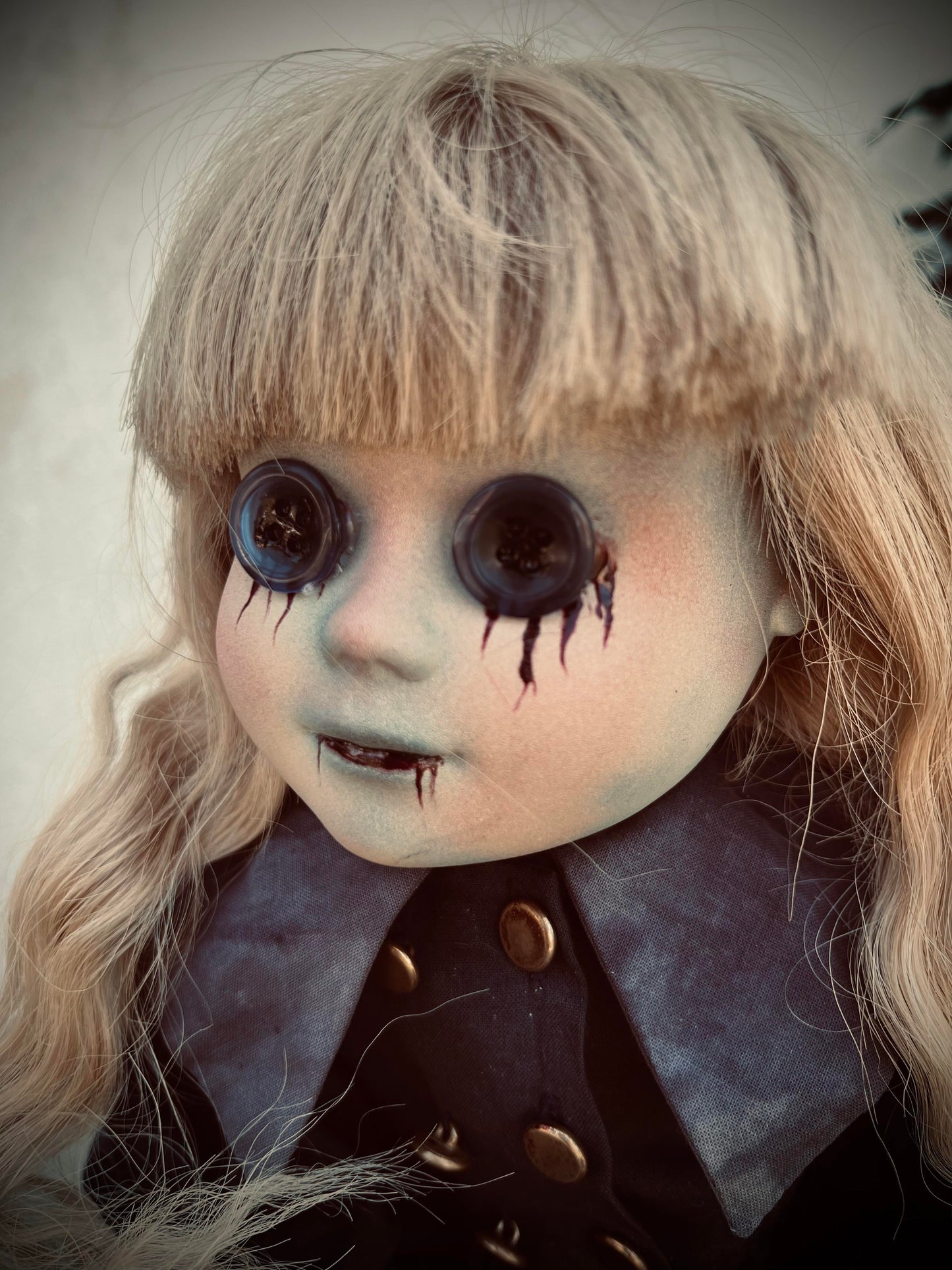 Meet Emma 19" Vinyl Doll Witchy Creepy Haunted Spirit Infected Scary Spooky Zombie Possessed Positive Energy Oddity Gift Idea Vessel