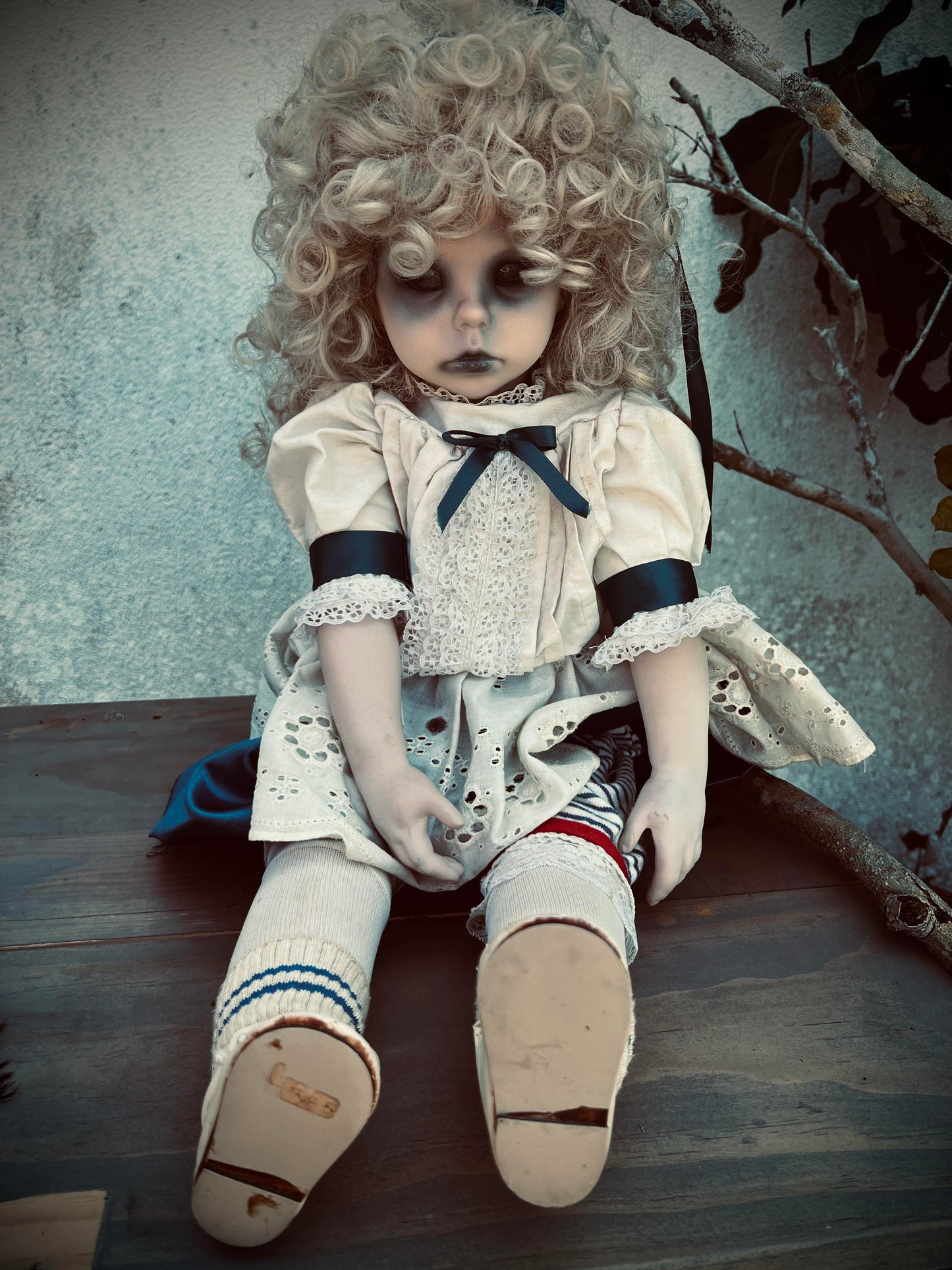 Meet Josie 30" Doll Porcelain Witchy Creepy Haunted Spirit Infected Scary Spooky Zombie Possessed Positive Energy Oddity Gift Idea Vessel