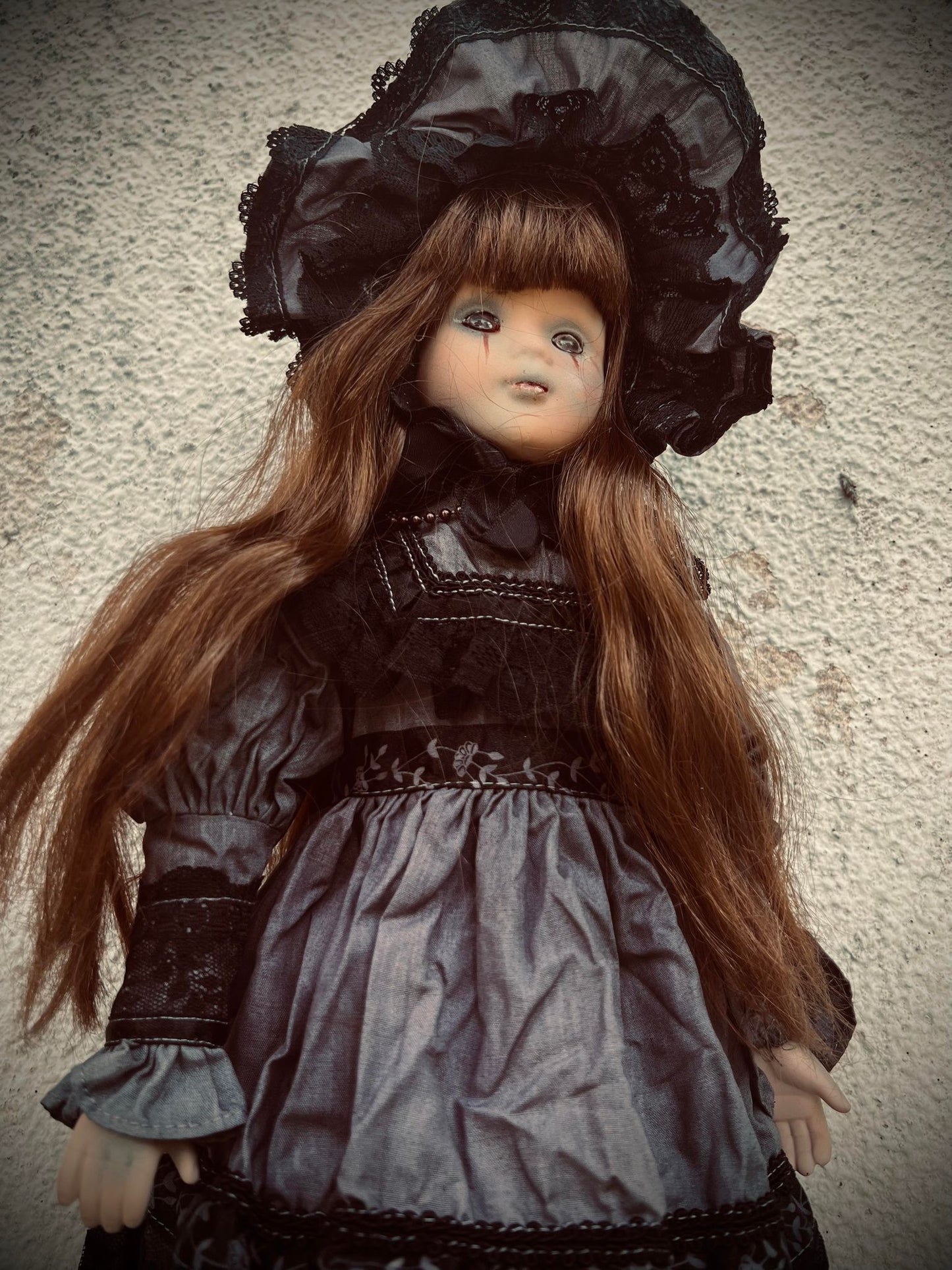 Meet Emma 15" Doll Porcelain Zombie Undead Witchy Creepy Haunted Spirit Infected Scary Spooky Possessed Positive Oddity Gift Idea