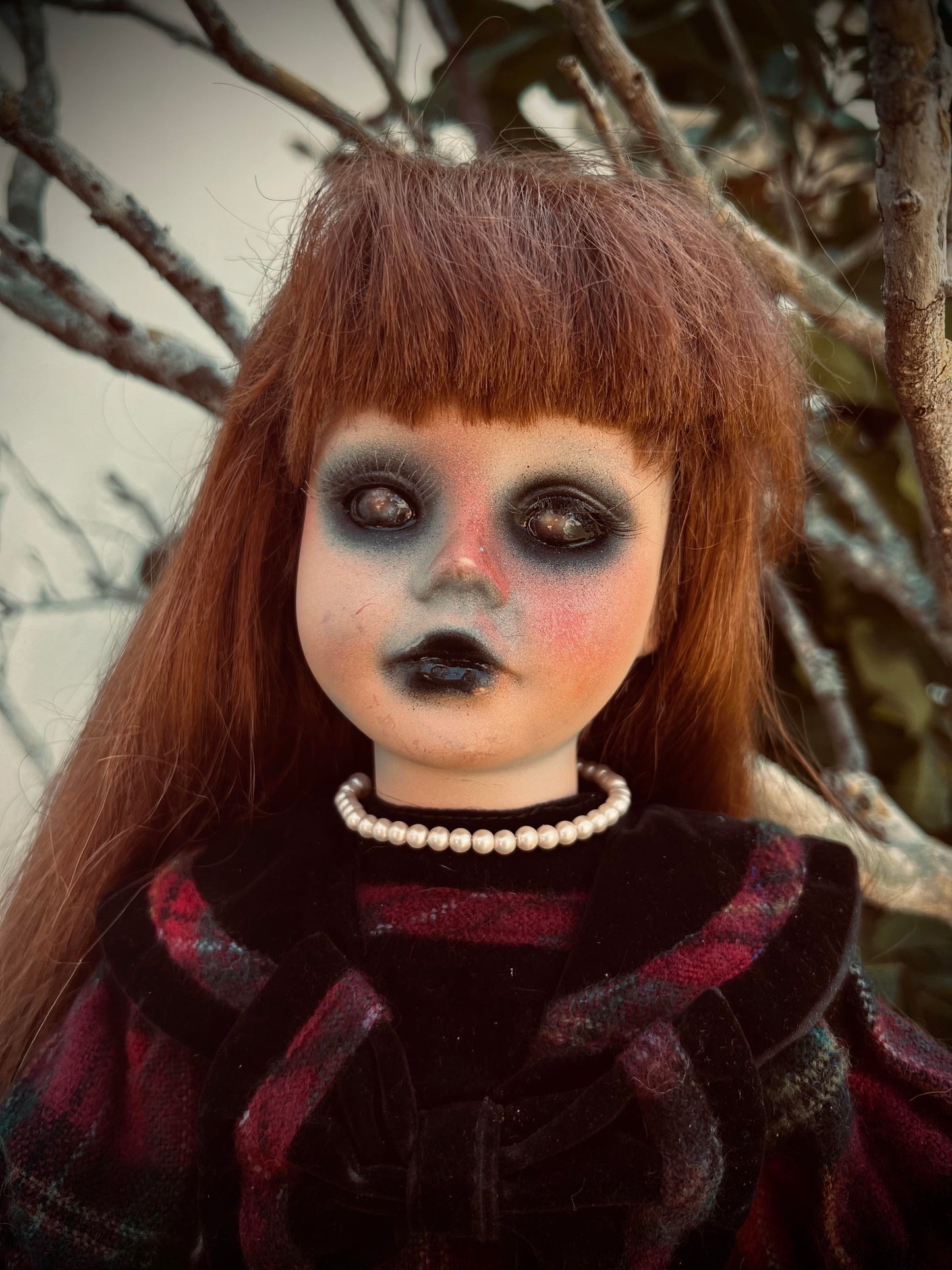 Meet Penny 16" Doll Porcelain Witchy Creepy Haunted Spirit Infected Scary Spooky Zombie Possessed Positive Energy Oddity Gift Idea Vessel