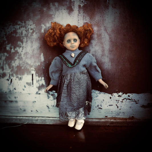 Meet Serena 16" Doll Porcelain Zombie Undead Witchy Creepy Haunted Spirit Infected Scary Spooky Possessed Positive Oddity Gift Idea