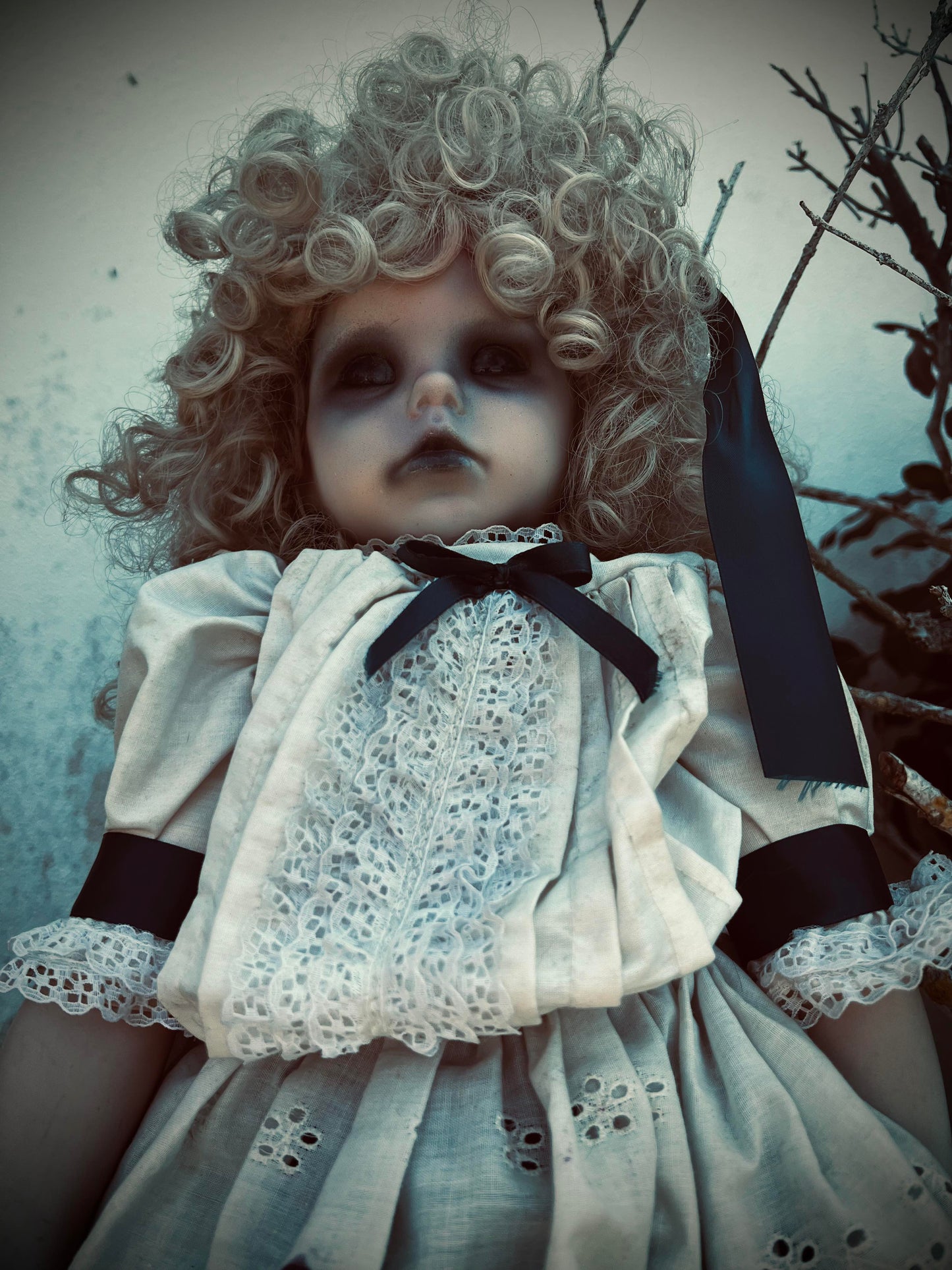 Meet Josie 30" Doll Porcelain Witchy Creepy Haunted Spirit Infected Scary Spooky Zombie Possessed Positive Energy Oddity Gift Idea Vessel