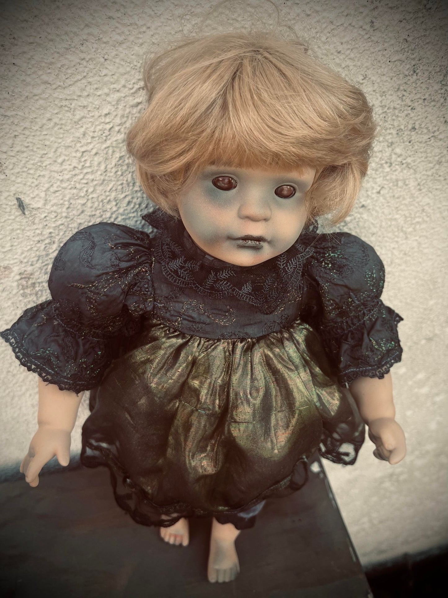 Meet Mia 16" Doll Porcelain Zombie Undead Witchy Creepy Haunted Spirit Infected Scary Spooky Possessed Positive Oddity Gift Idea