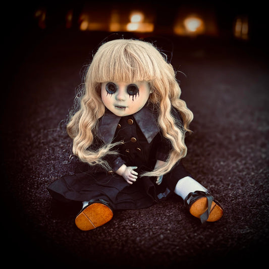 Meet Emma 19" Vinyl Doll Witchy Creepy Haunted Spirit Infected Scary Spooky Zombie Possessed Positive Energy Oddity Gift Idea Vessel