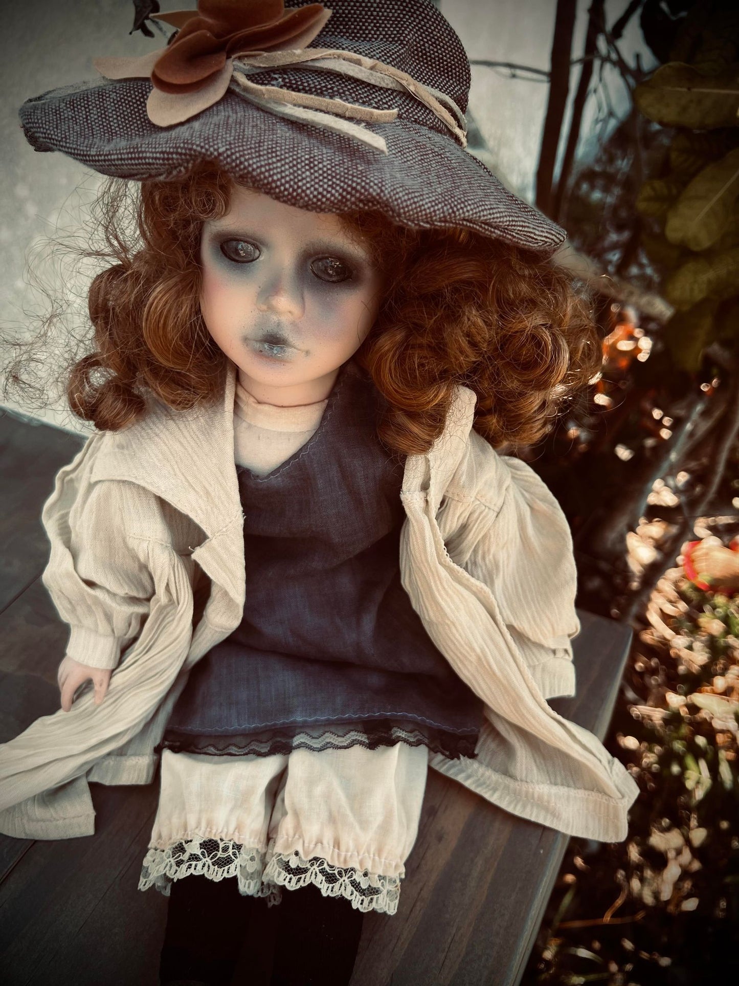 Meet Judy 17" Doll Porcelain Witchy Creepy Haunted Spirit Infected Scary Spooky Possessed Positive Energy Oddity Gift Idea Vessel