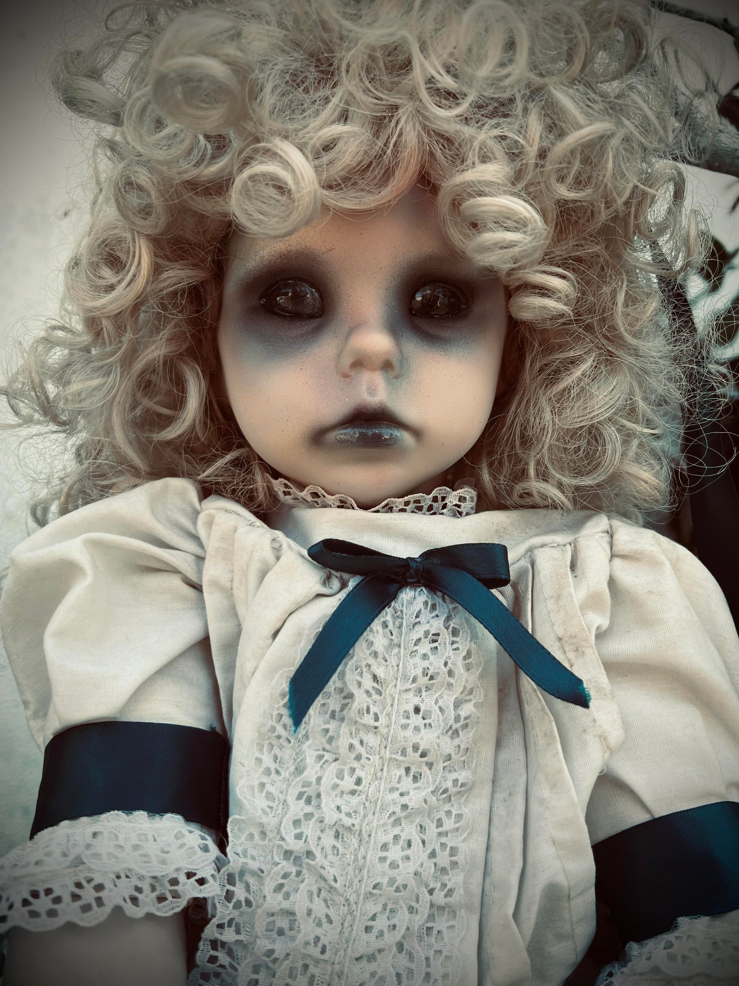 Meet Josie 30" Doll Porcelain Witchy Creepy Haunted Spirit Infected Scary Spooky Zombie Possessed Positive Energy Oddity Gift Idea Vessel