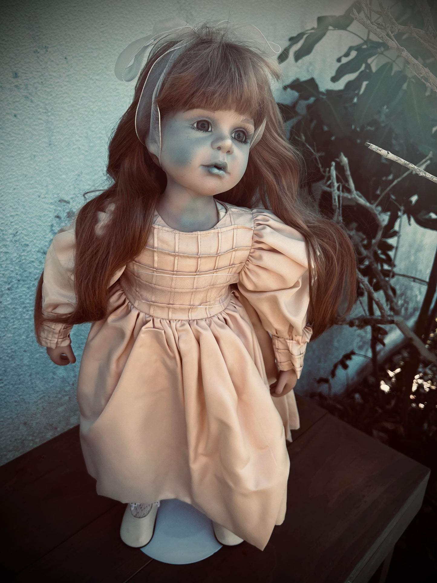 Meet Lillian 26" Doll Porcelain Witchy Creepy Haunted Spirit Infected Scary Spooky Zombie Possessed Positive Energy Oddity Gift Idea Vessel