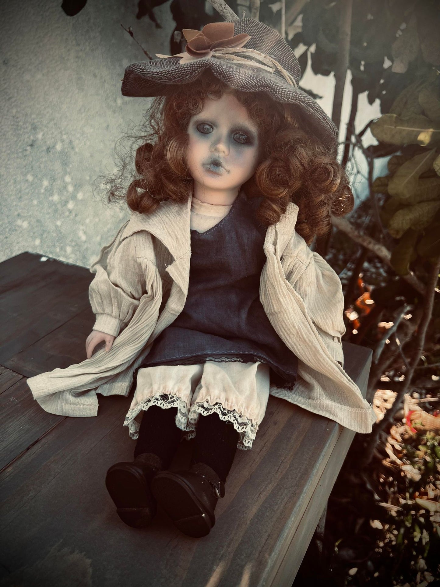 Meet Judy 17" Doll Porcelain Witchy Creepy Haunted Spirit Infected Scary Spooky Possessed Positive Energy Oddity Gift Idea Vessel