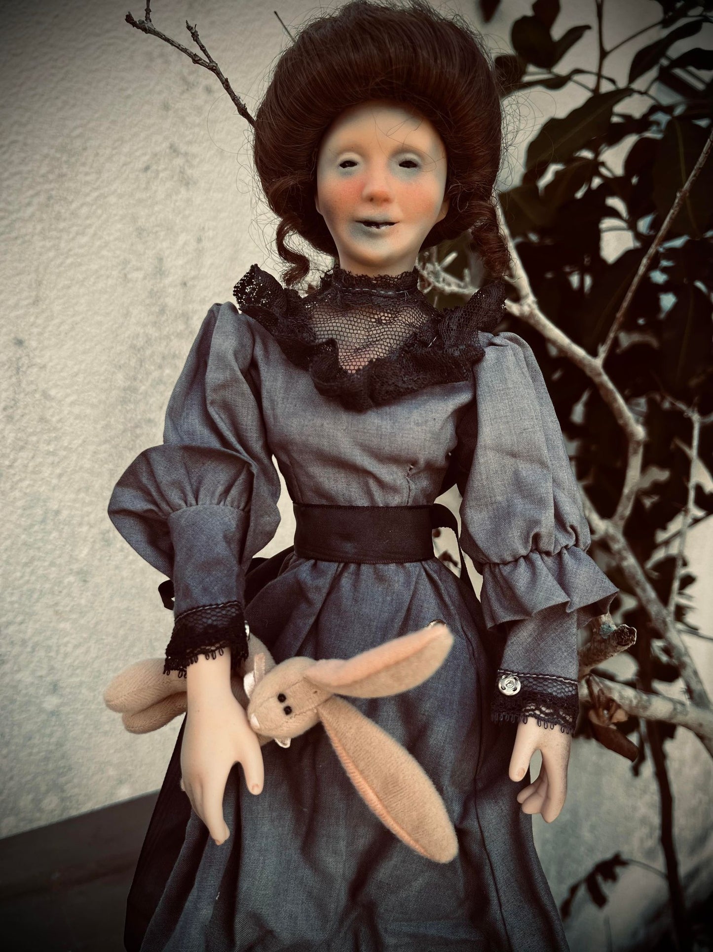 Meet Evangelina 17" Doll Porcelain Witchy Creepy Haunted Spirit Infected Scary Spooky Possessed Positive Energy Oddity Gift Idea Vessel