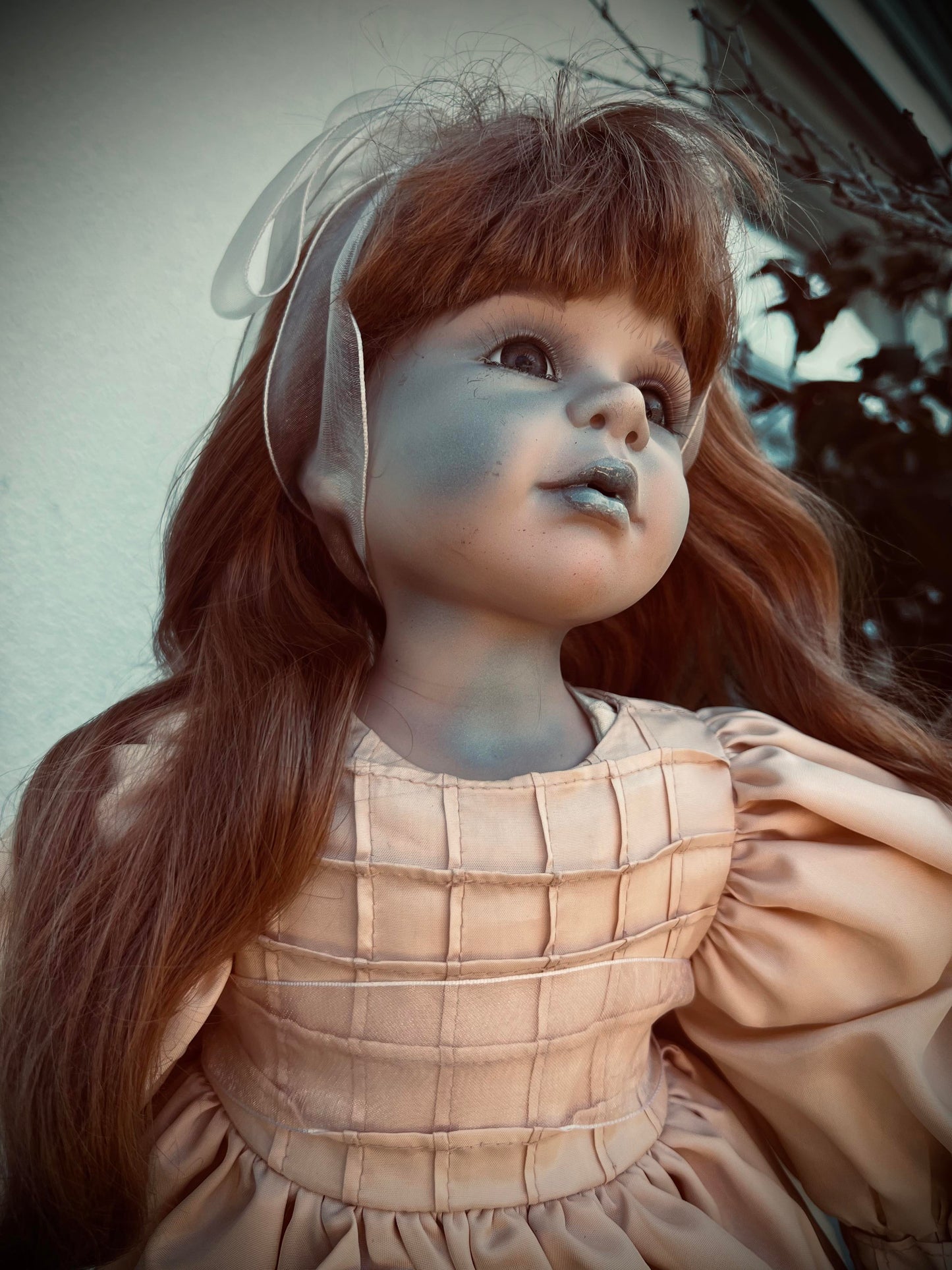 Meet Lillian 26" Doll Porcelain Witchy Creepy Haunted Spirit Infected Scary Spooky Zombie Possessed Positive Energy Oddity Gift Idea Vessel