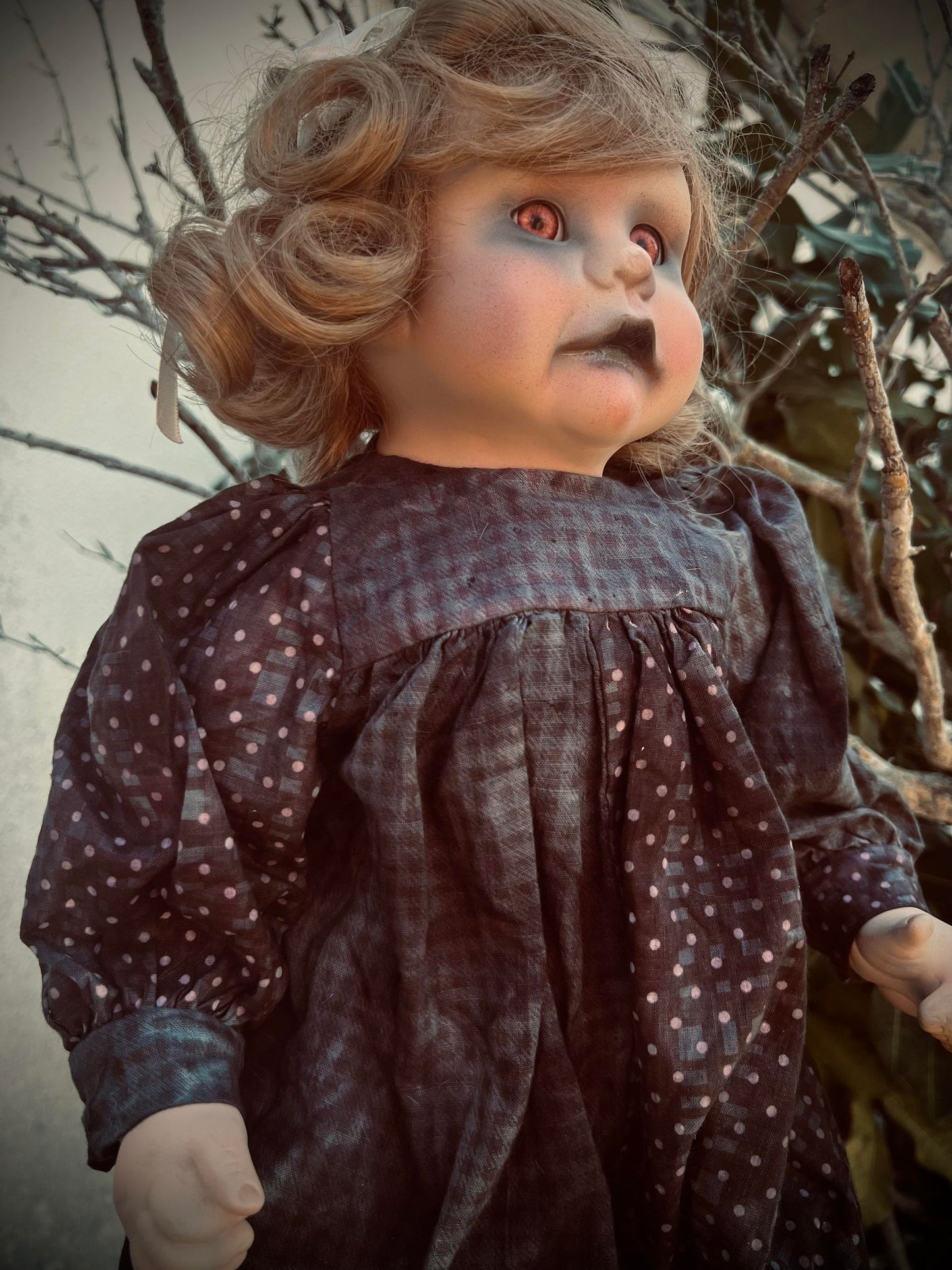 Meet Lauradeen 20" Doll Porcelain Witchy Creepy Haunted Spirit Infected Scary Spooky Possessed Positive Energy Oddity Gift Idea Vessel