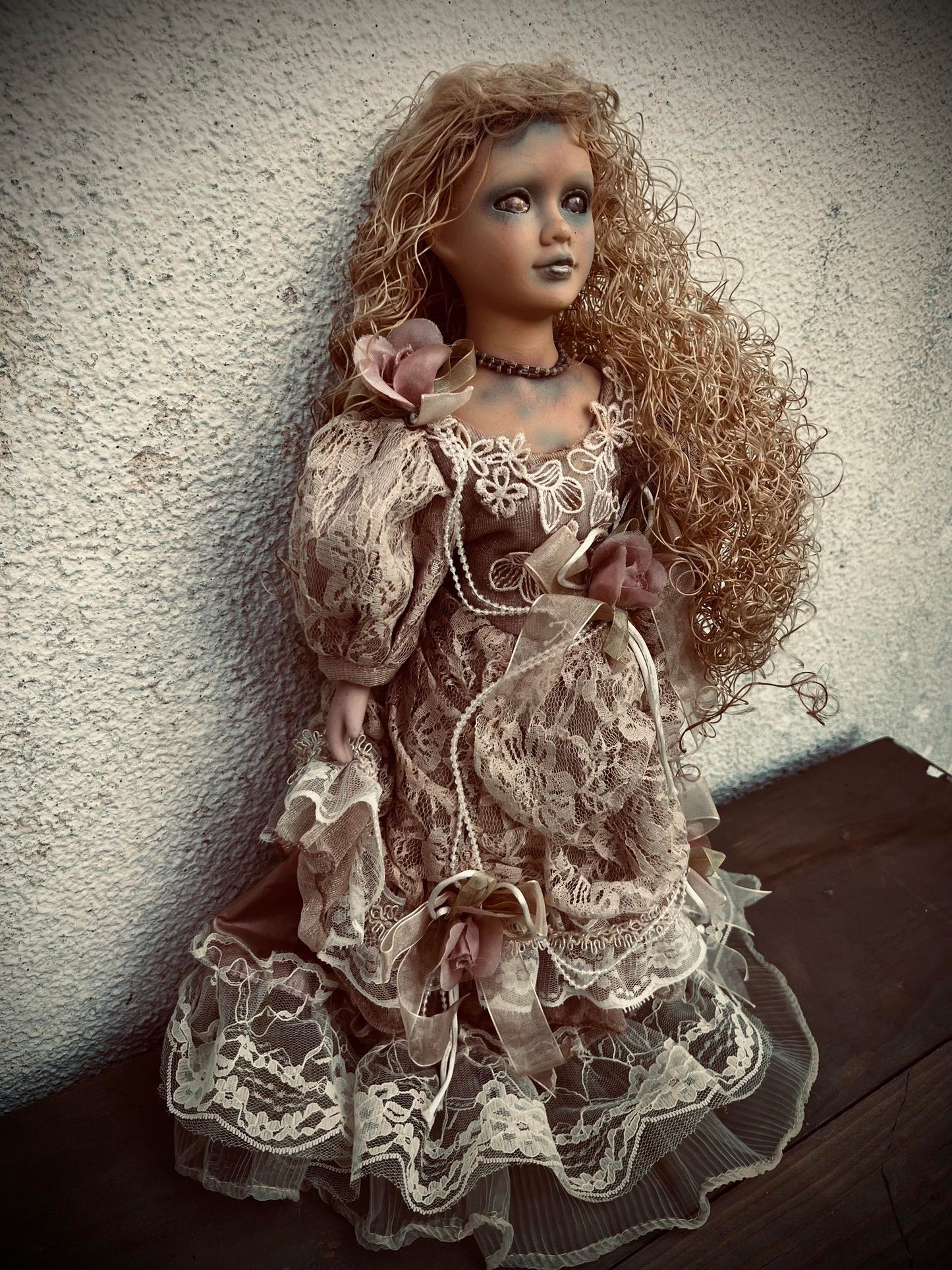 Meet Angelina 22" Doll Porcelain Witchy Creepy Haunted Spirit Infected Scary Spooky Possessed Positive Energy Oddity Gift Idea Vessel