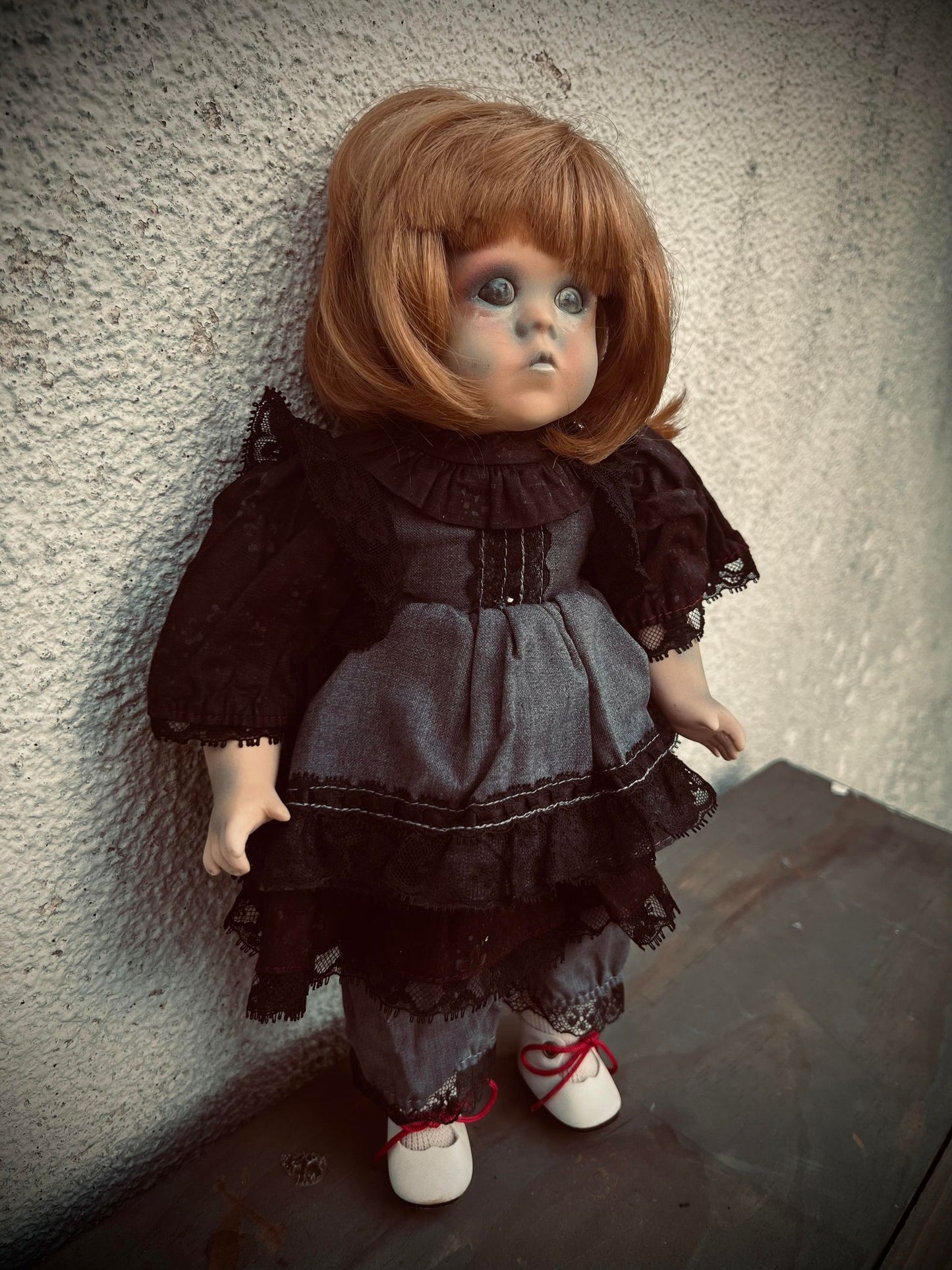 Meet Vivian 13" Doll Porcelain Zombie Undead Witchy Creepy Haunted Spirit Infected Scary Spooky Possessed Positive Oddity Gift Idea