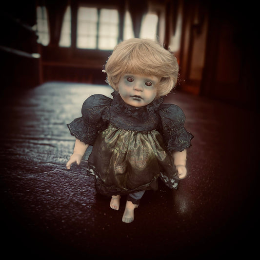 Meet Mia 16" Doll Porcelain Zombie Undead Witchy Creepy Haunted Spirit Infected Scary Spooky Possessed Positive Oddity Gift Idea