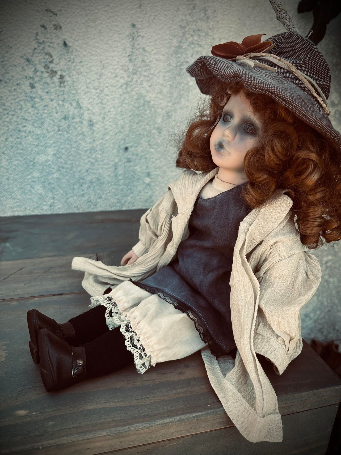 Meet Judy 17" Doll Porcelain Witchy Creepy Haunted Spirit Infected Scary Spooky Possessed Positive Energy Oddity Gift Idea Vessel