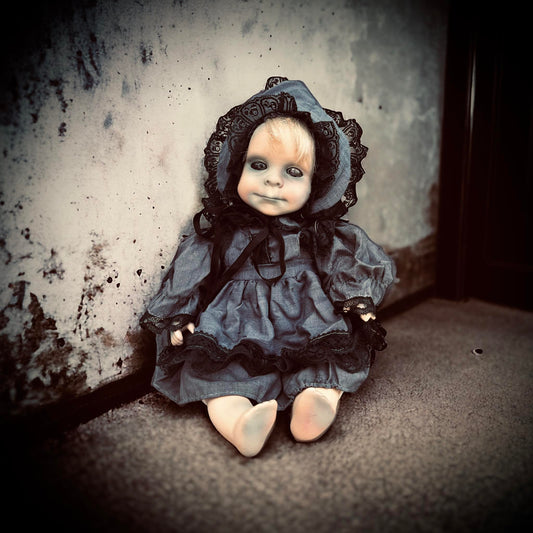 Meet Adeline 10" Doll Porcelain Witchy Creepy Haunted Spirit Infected Scary Spooky Possessed Positive Energy Oddity Gift Idea Vessel