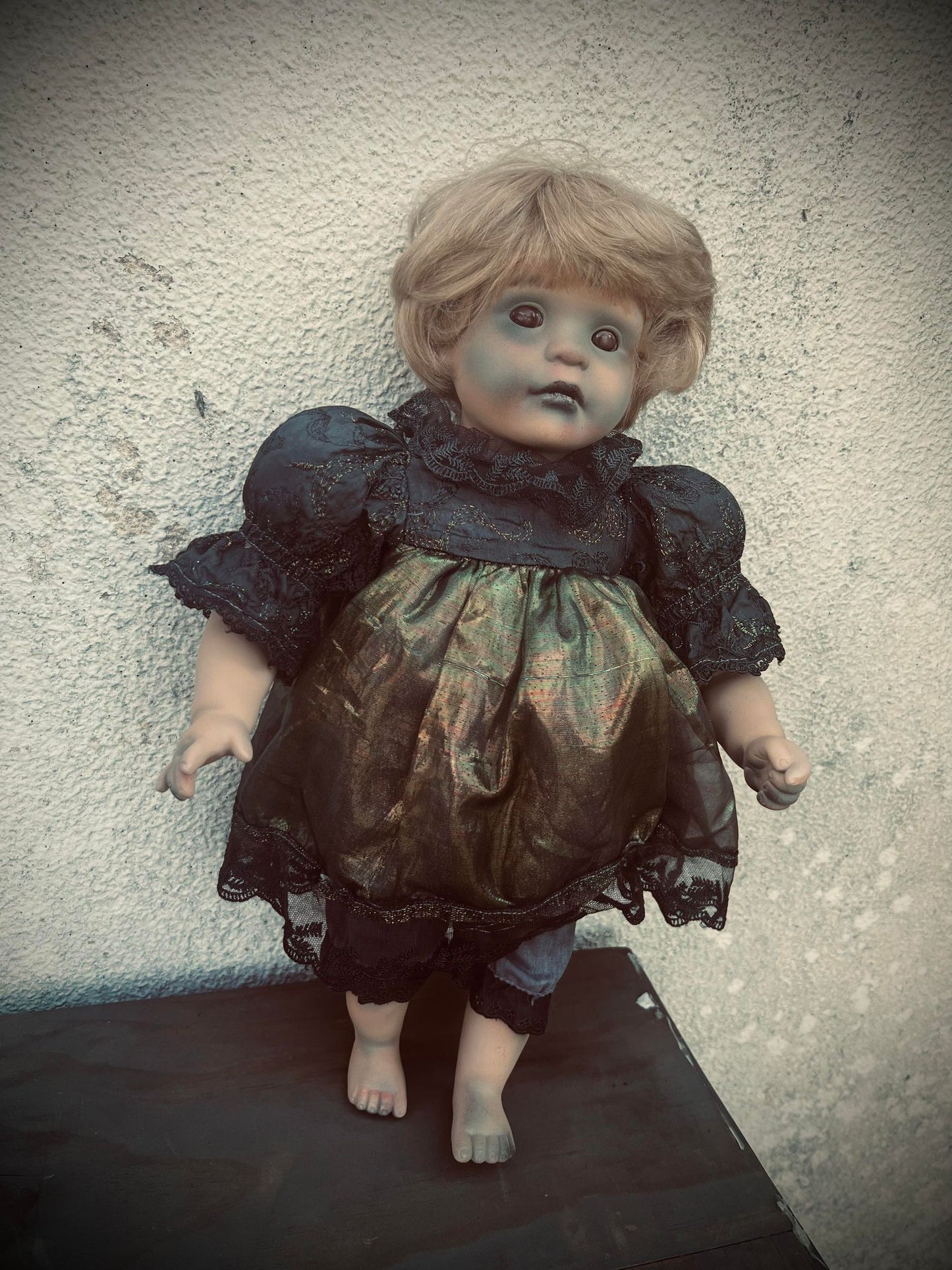 Meet Mia 16" Doll Porcelain Zombie Undead Witchy Creepy Haunted Spirit Infected Scary Spooky Possessed Positive Oddity Gift Idea